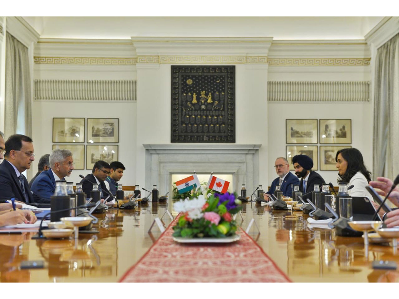 External Affairs Minister S Jaishankar with Canadian Foreign Minister Anita Anand (Photo/X@DrSJaishankar) External Affairs Minister S Jaishankar with Canadian Foreign Minister Anita Anand (Photo/X@DrSJaishankar)