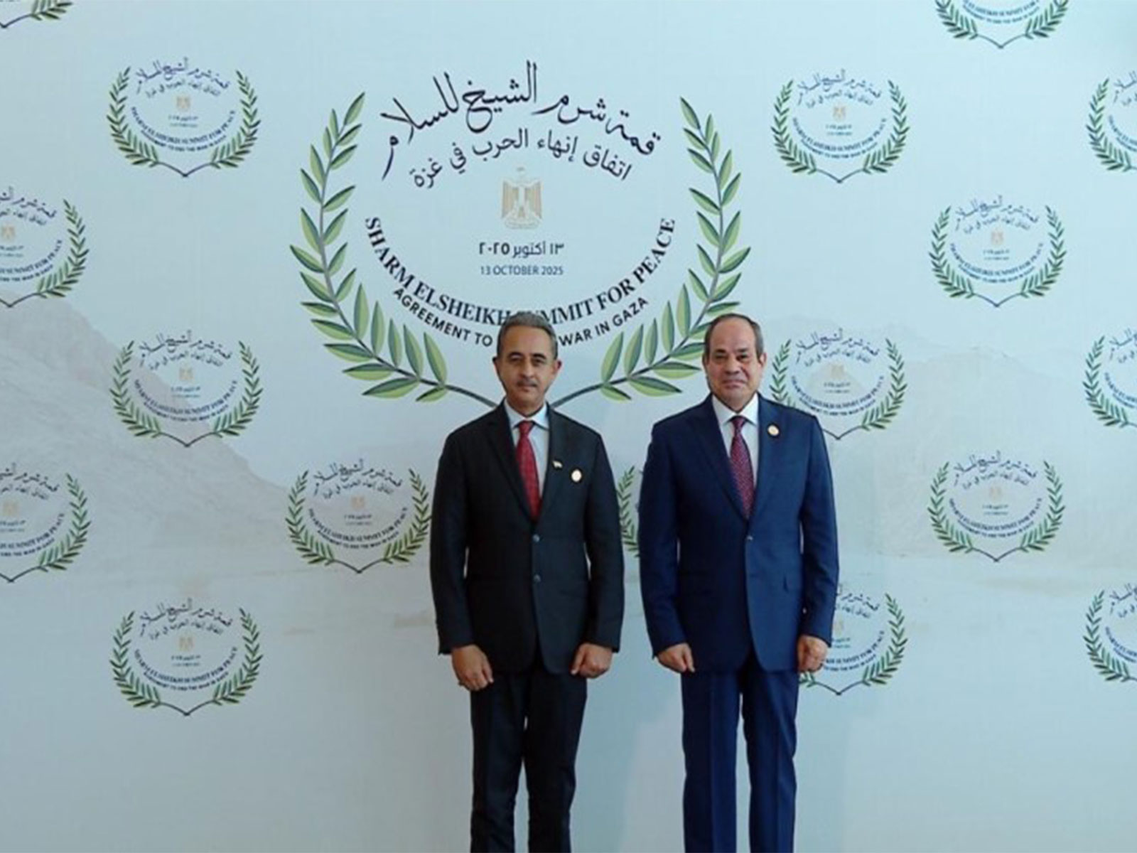 Union Minister of State for External Affairs Kirti Vardhan Singh meets Egyptian President Abdel Fattah Al-Sisi during the Gaza Peace Summit in Sharm El-Sheikh, Egypt. (Image: X/@MEAIndia) Union Minister of State for External Affairs Kirti Vardhan Singh meets Egyptian President Abdel Fattah Al-Sisi during the Gaza Peace Summit in Sharm El-Sheikh, Egypt. (Image: X/@MEAIndia)