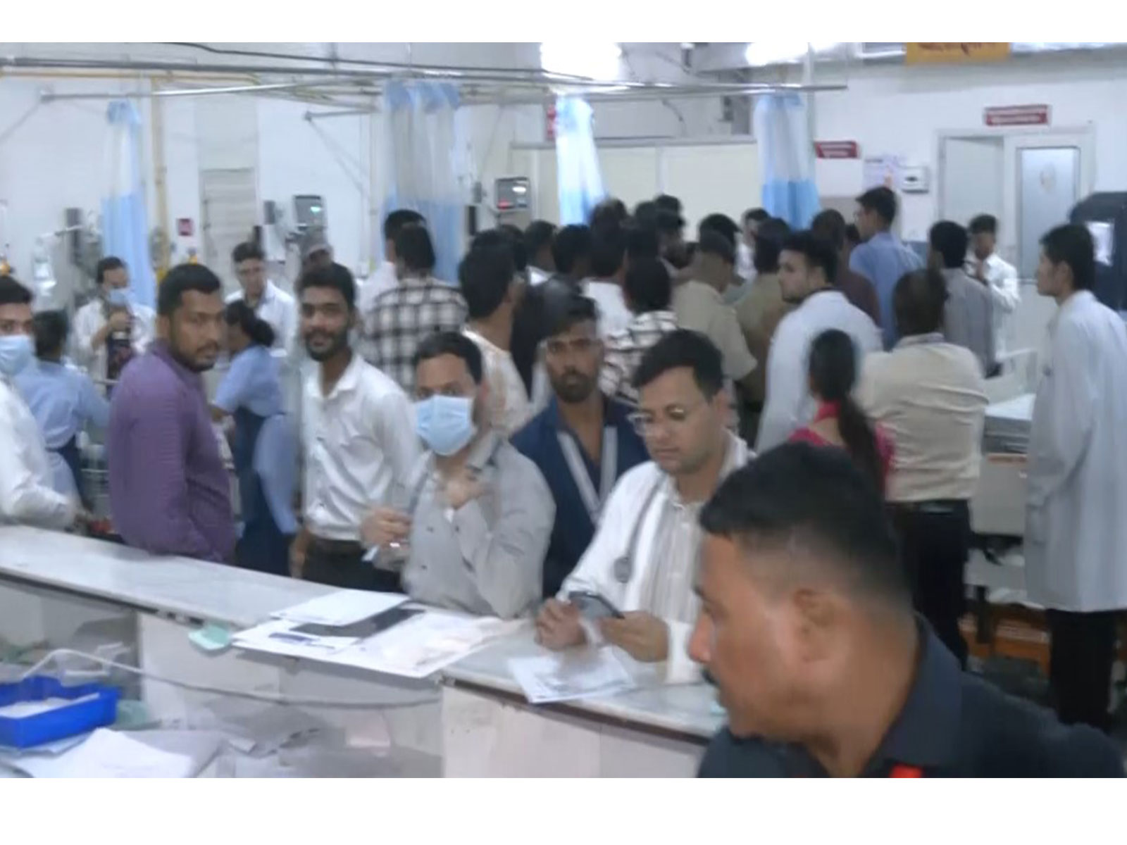 Visuals from the hospital (Photo/ANI) Visuals from the hospital (Photo/ANI)