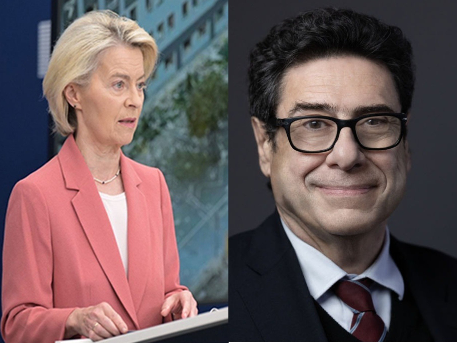 European Commission President Ursula von der Leyen (left) congratulates economist Philippe Aghion (right) on receiving the Nobel Prize in Economics, calling it “a proud moment for Europe.” (Image: X/@vonderleyen) European Commission President Ursula von der Leyen (left) congratulates economist Philippe Aghion (right) on receiving the Nobel Prize in Economics, calling it “a proud moment for Europe.” (Image: X/@vonderleyen)