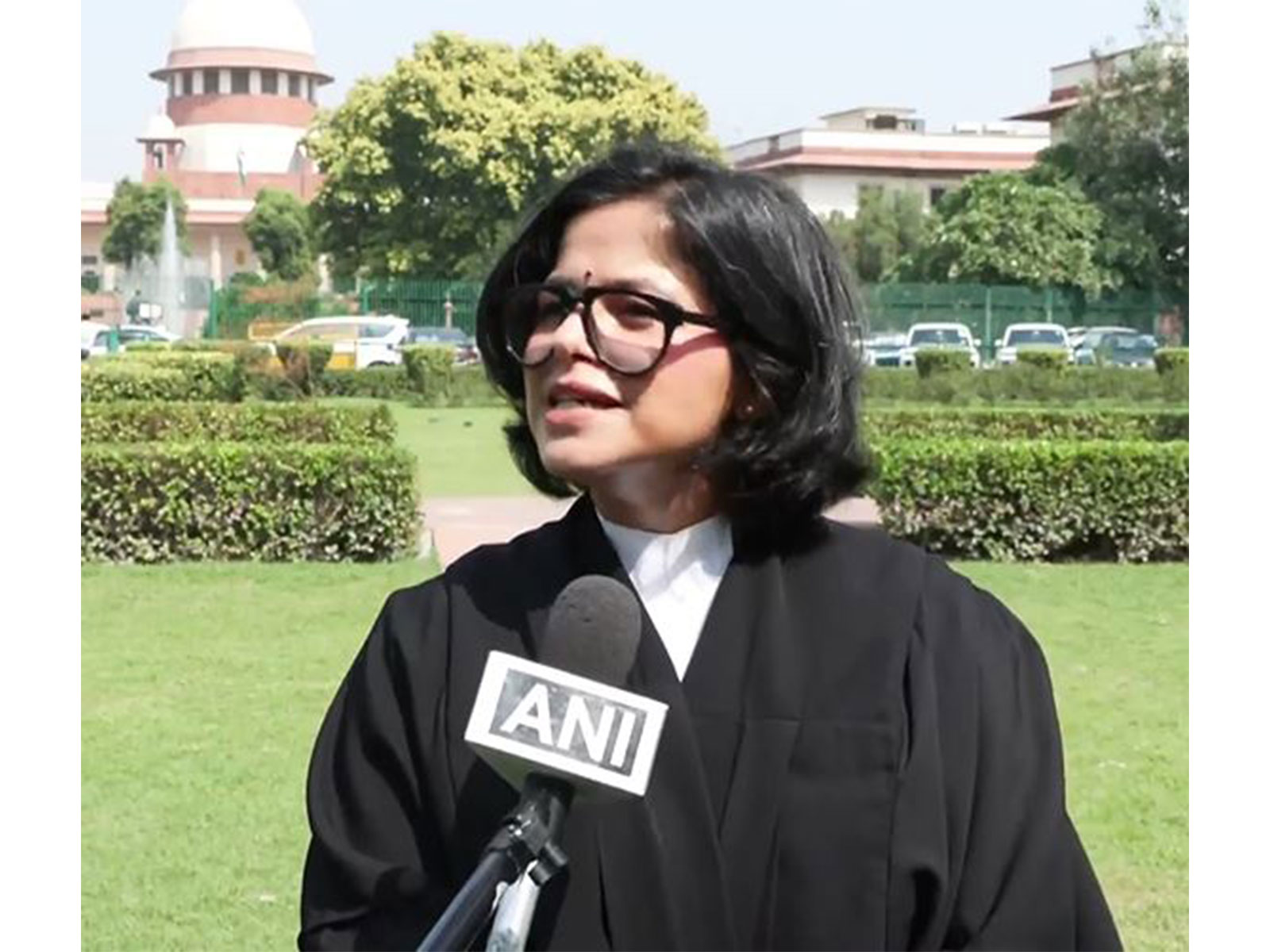 Gauri Subramanyam, Counsel for TVK Chief and actor Vijay (Photo/ANI) Gauri Subramanyam, Counsel for TVK Chief and actor Vijay (Photo/ANI)