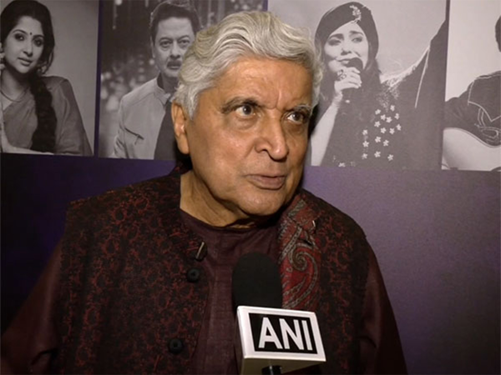 Lyricist Javed Akhtar (Image source: ANI) Lyricist Javed Akhtar (Image source: ANI)