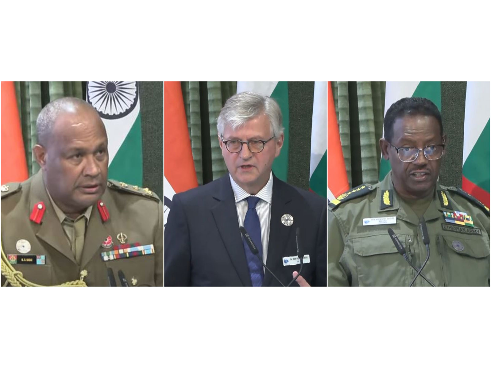 Leaders at the United Nations Troop Contributing Countries' (UNTCC) Chiefs Conclave (Photo/ANI) Leaders at the United Nations Troop Contributing Countries' (UNTCC) Chiefs Conclave (Photo/ANI)