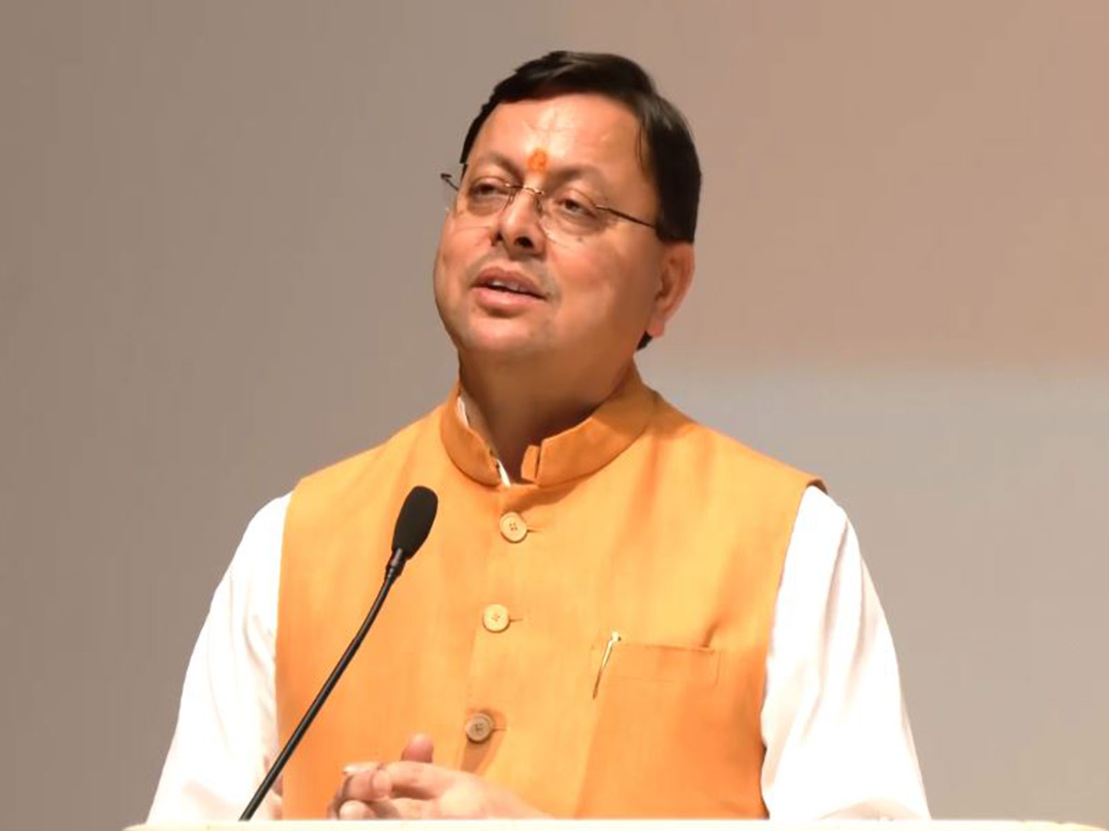Uttarakhand CM Pushkar Singh Dhami (Photo/ANI) Uttarakhand CM Pushkar Singh Dhami (Photo/ANI)