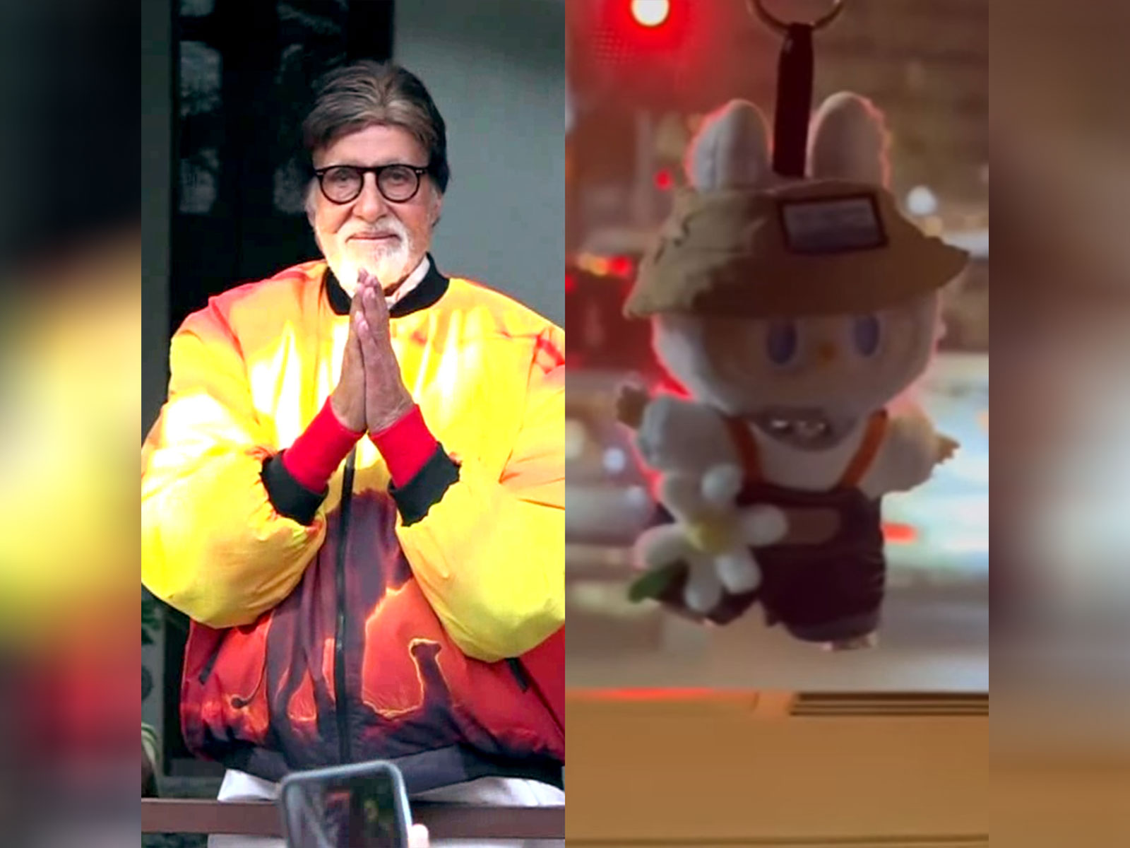 Amitabh Bachchan joins Labubu trend (Photo/Instagram@amitabhbachchan/ANI) Amitabh Bachchan joins Labubu trend (Photo/Instagram@amitabhbachchan/ANI)