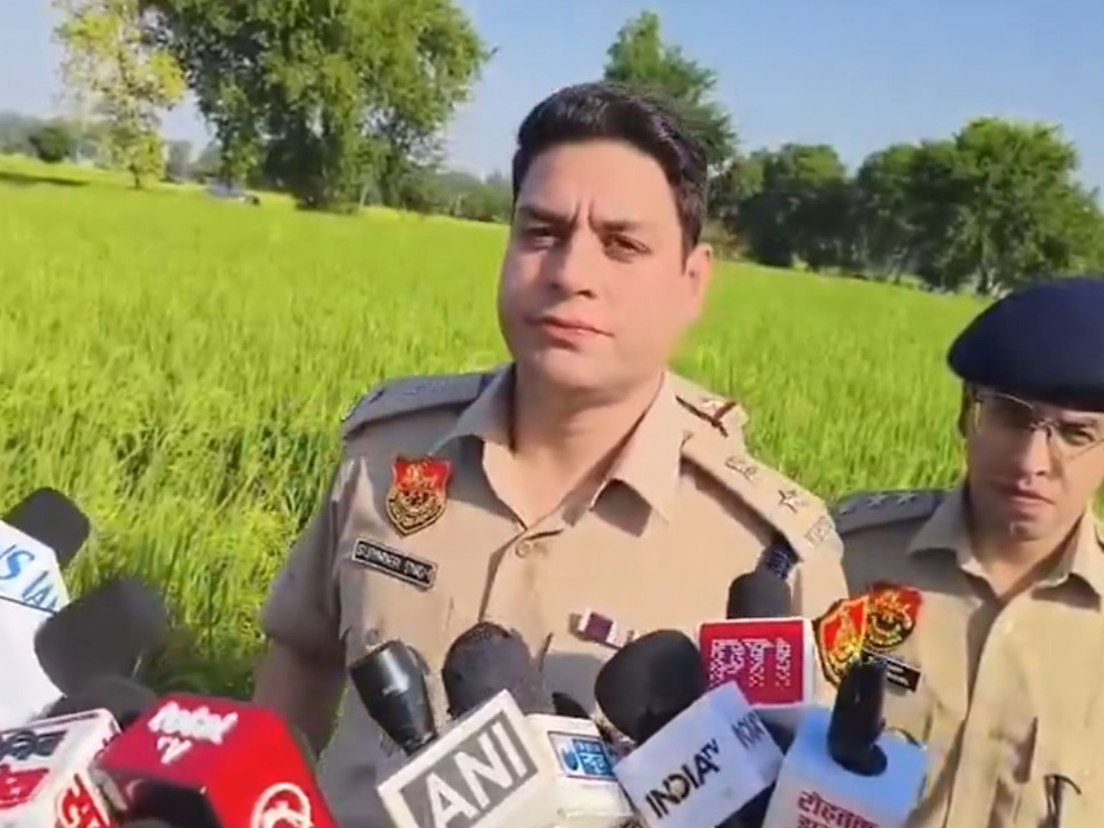 Rohtak SP Surendra Singh Bhoria (Photo/ANI) Rohtak SP Surendra Singh Bhoria (Photo/ANI)