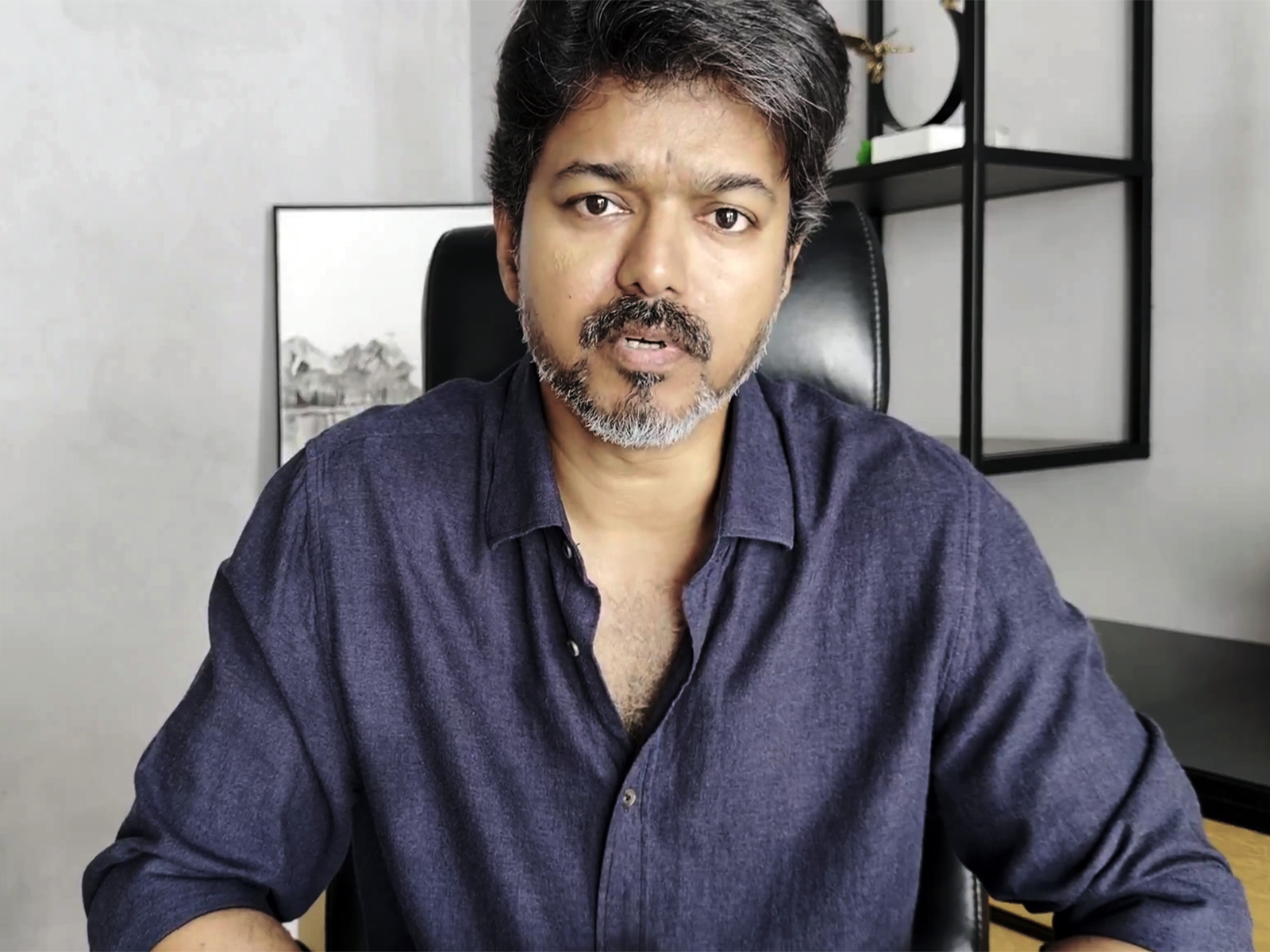 Tamilaga Vettri Kazhagam chief Vijay (File photo/ANI) Tamilaga Vettri Kazhagam chief Vijay (File photo/ANI)
