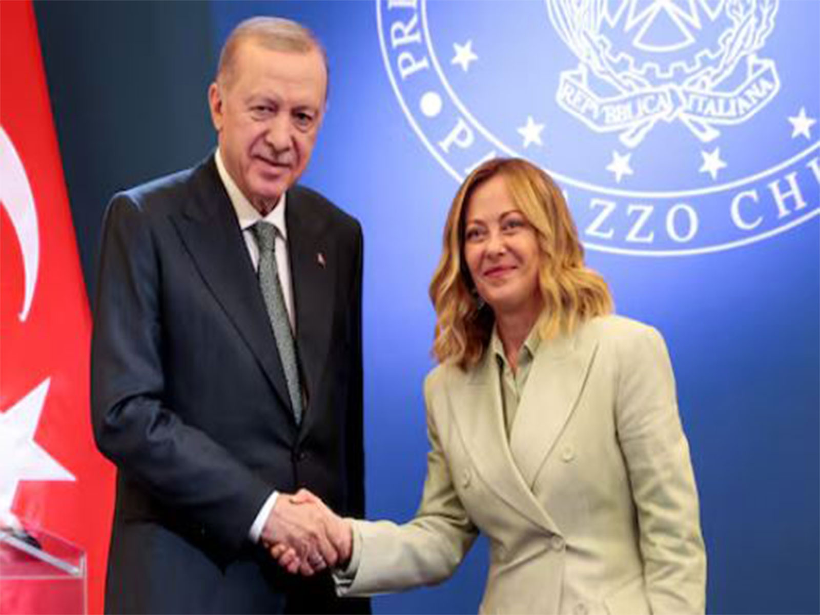 Turkish President Recep Tayyip Erdoğan and Italian PM Giorgia Meloni (File Photo/Reuters) Turkish President Recep Tayyip Erdoğan and Italian PM Giorgia Meloni (File Photo/Reuters)