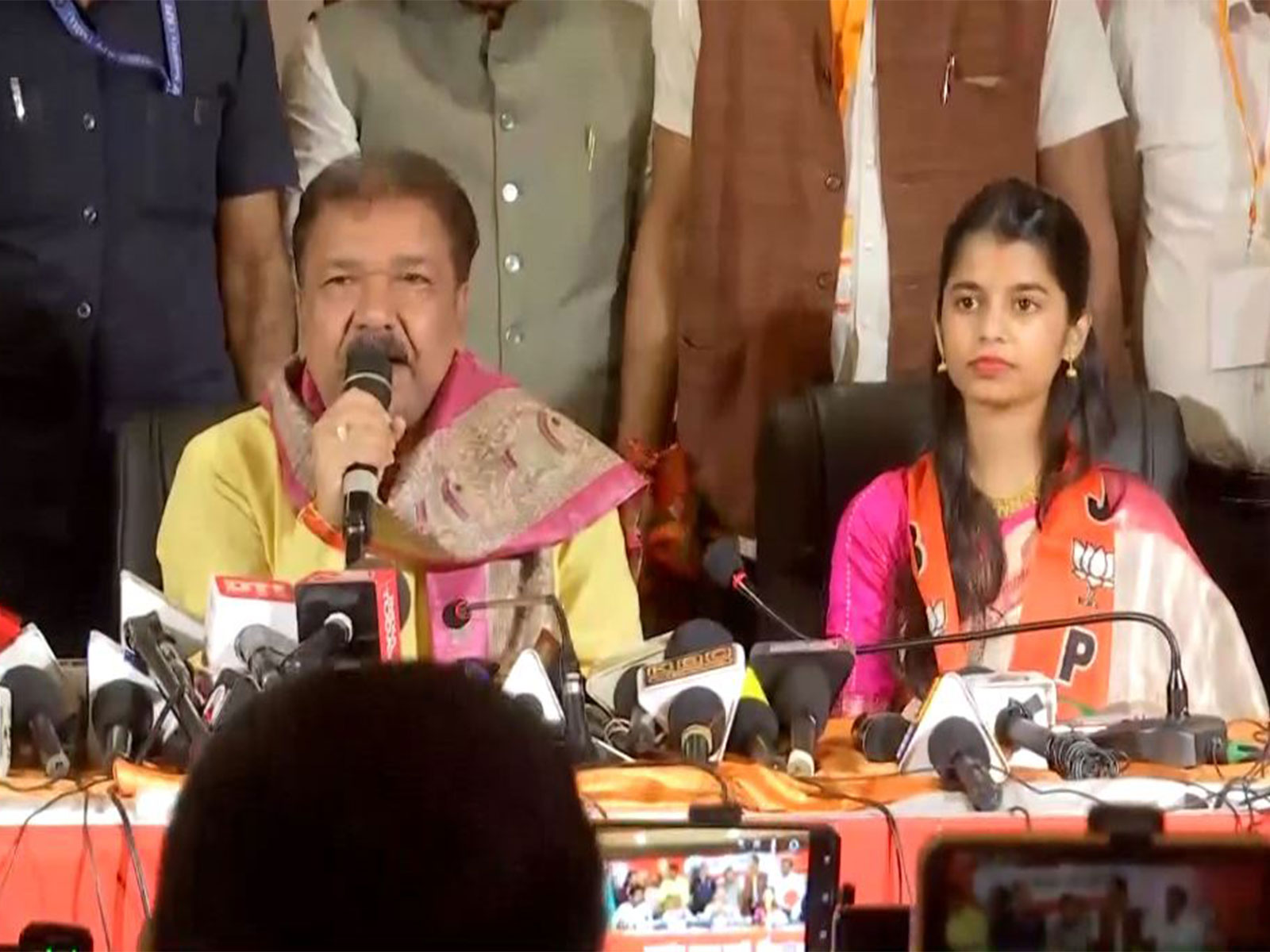 Folk and devotional singer Maithili Thakur joins BJP (Photo/ANI) Folk and devotional singer Maithili Thakur joins BJP (Photo/ANI)