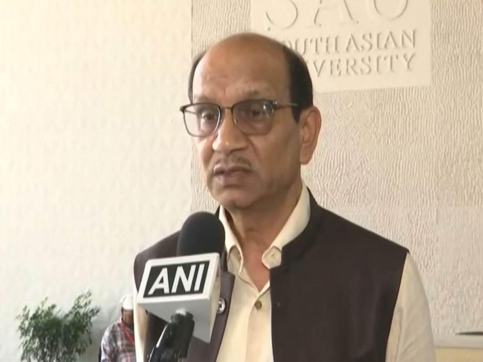 SP Aggarwal, Emeritus Professor, South Asian University (SAU) (Photo/ANI) SP Aggarwal, Emeritus Professor, South Asian University (SAU) (Photo/ANI)