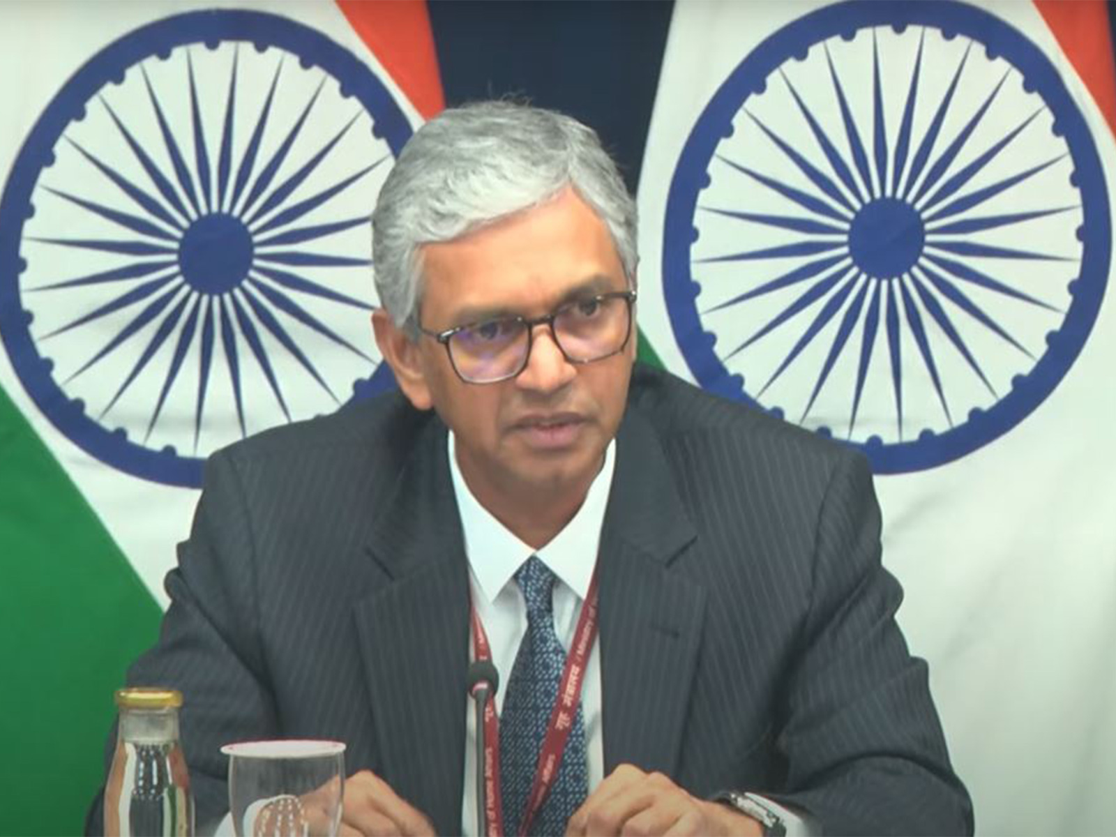 Secretary (East) in the MEA P Kumaran (Photo/MEAYoutube) Secretary (East) in the MEA P Kumaran (Photo/MEAYoutube)