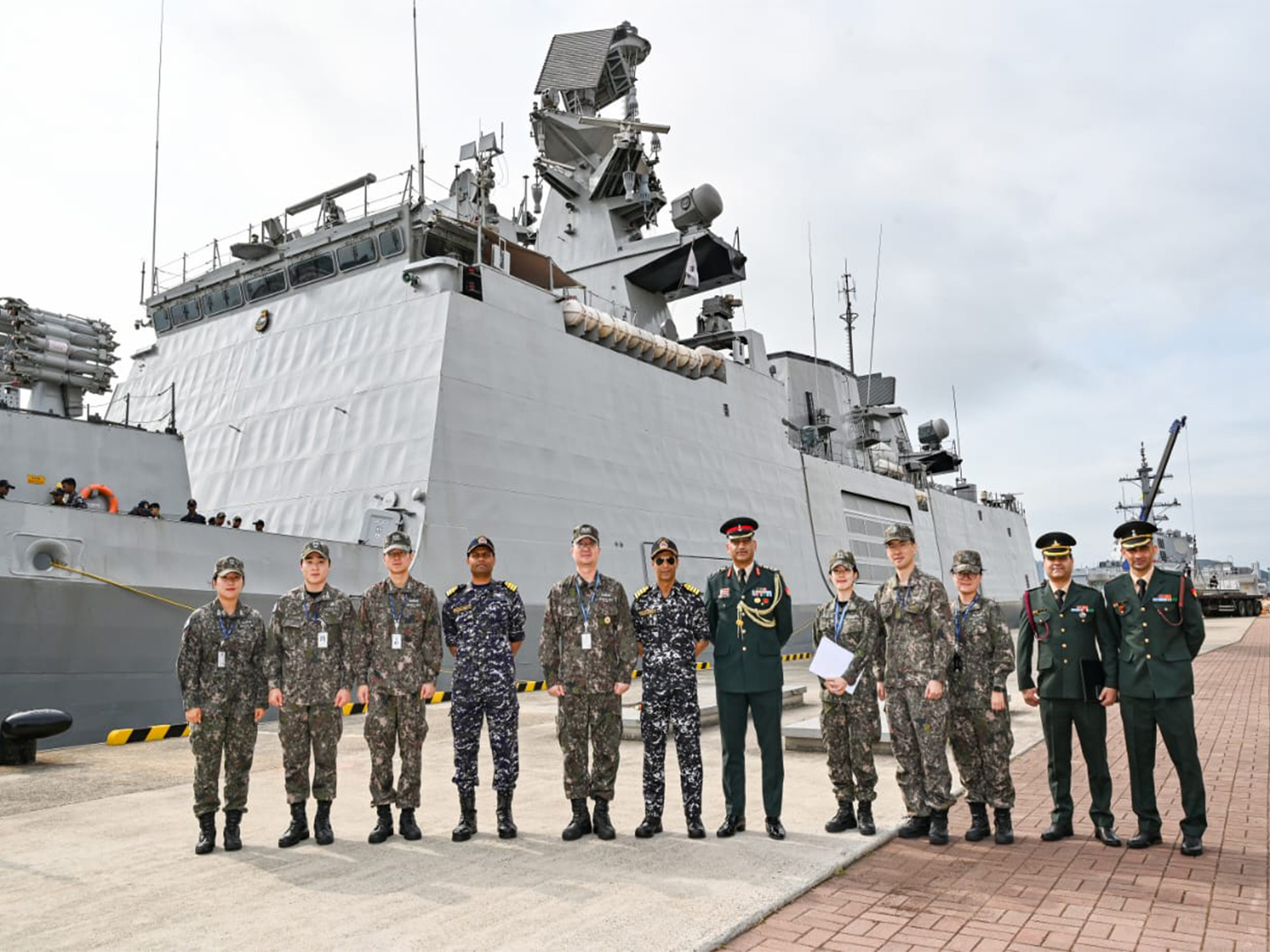 India–South Korea hold first naval exercise as INS Sahyadri docks (Photo/PIB) India–South Korea hold first naval exercise as INS Sahyadri docks (Photo/PIB)