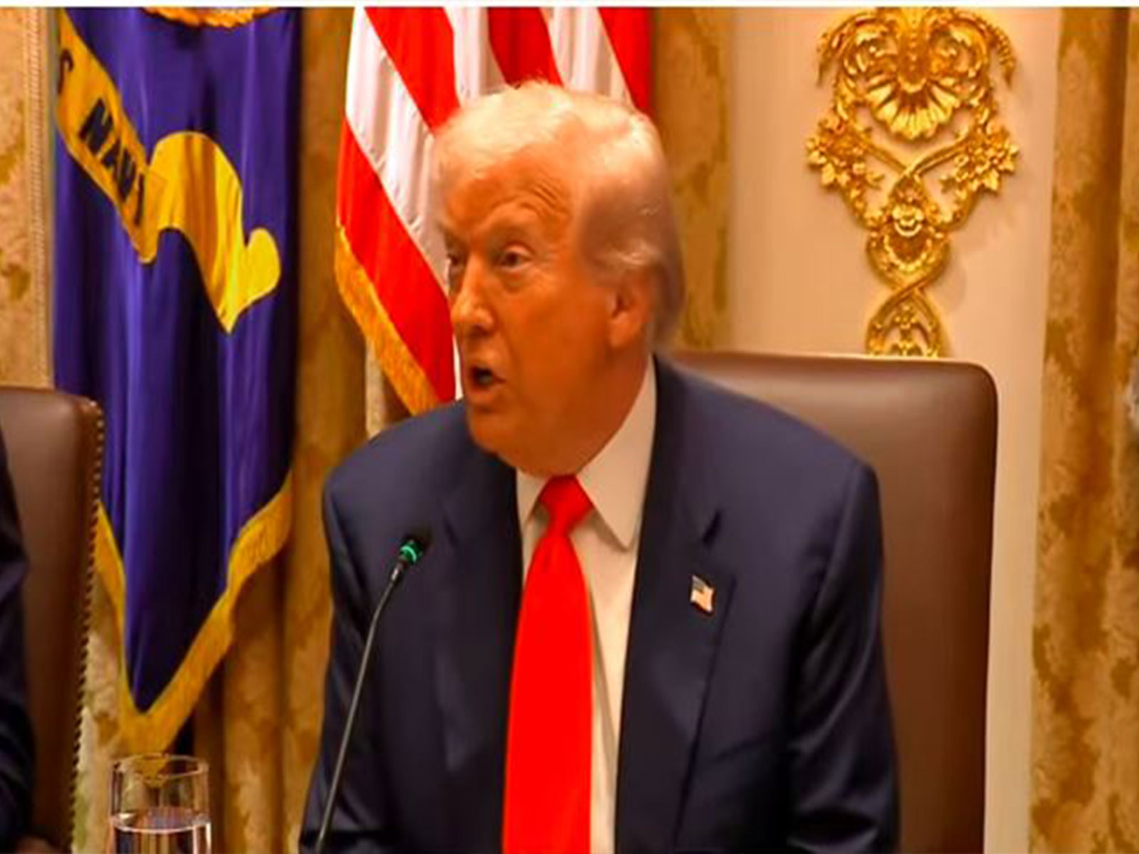 US President Donald Trump speaks during a bilateral lunch with Argentine President Javier Milei at the White House, remarking that Russian President Vladimir Putin’s ongoing war in Ukraine is “making him look very bad.” (Image Source: The White House/YouTube) US President Donald Trump speaks during a bilateral lunch with Argentine President Javier Milei at the White House, remarking that Russian President Vladimir Putin’s ongoing war in Ukraine is “making him look very bad.” (Image Source: The White House/YouTube)