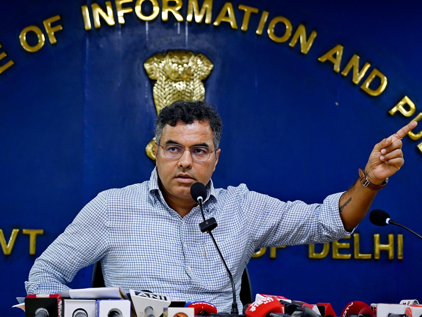 Delhi Minister for Water, Delhi, Parvesh Verma (Photo/ANI) Delhi Minister for Water, Delhi, Parvesh Verma (Photo/ANI)