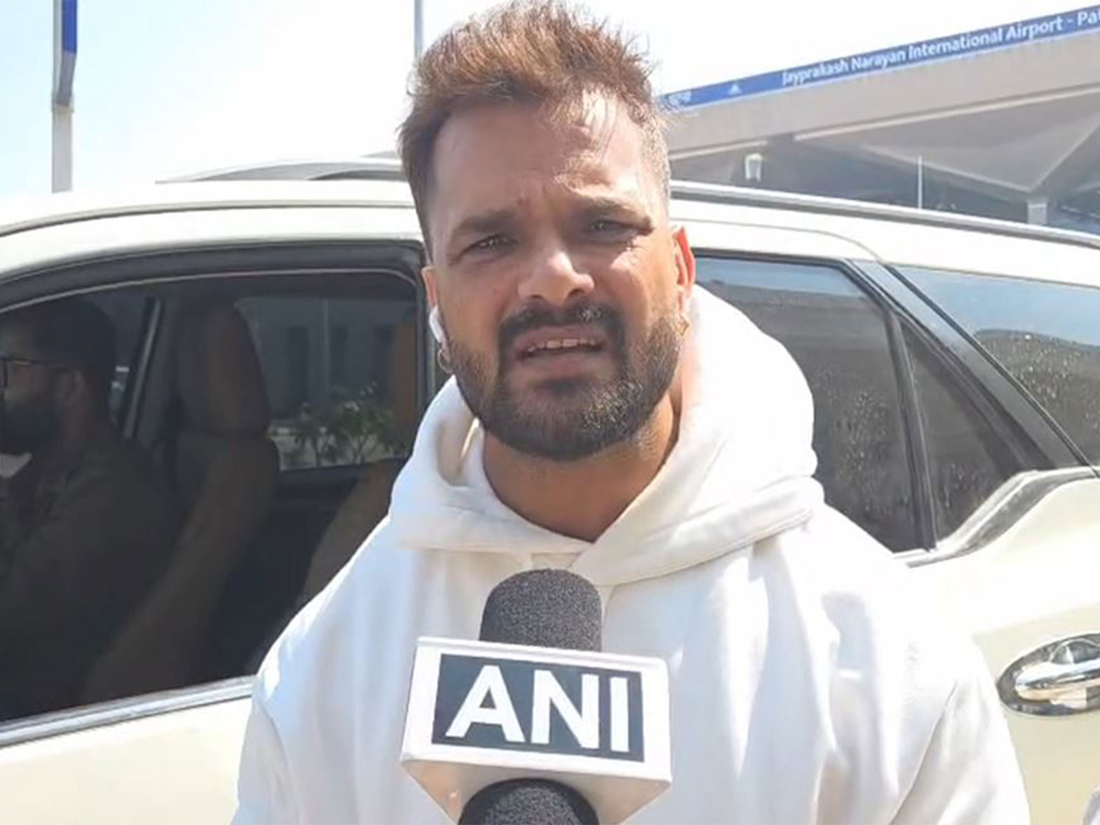 Bhojpuri singer and actor Khesari Lal Yadav (Photo/ANI) Bhojpuri singer and actor Khesari Lal Yadav (Photo/ANI)