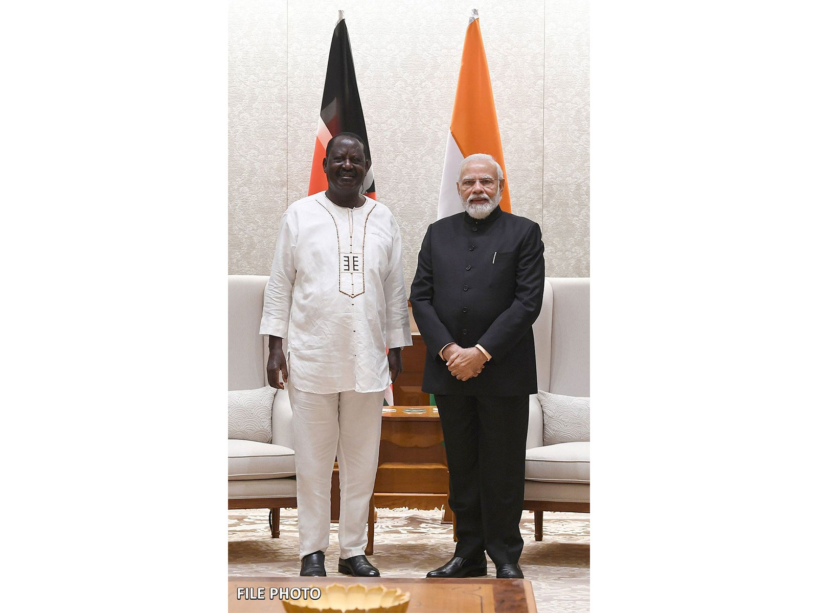 PM Modi and former Kenya PM Raila Odinga (Photo/ X@narendramodi) PM Modi and former Kenya PM Raila Odinga (Photo/ X@narendramodi)