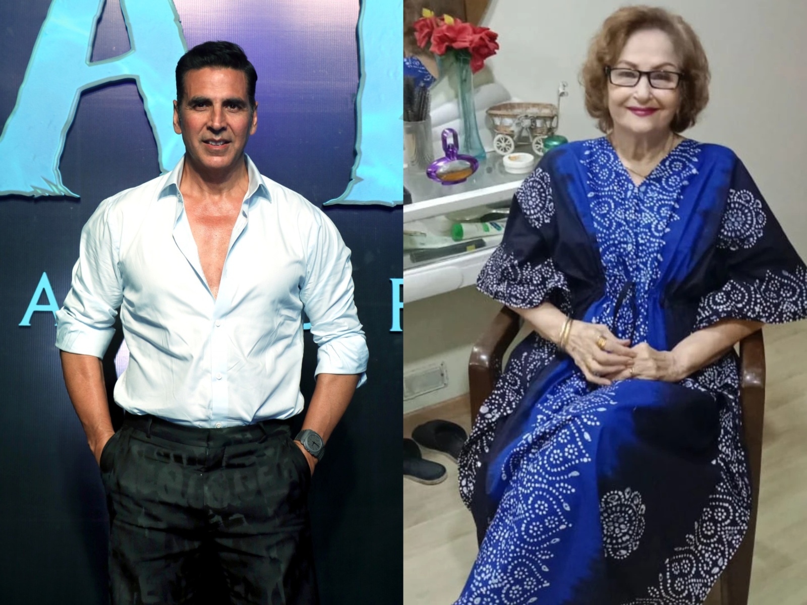 Akshay Kumar pays tribute to dancer-actor Madhumati (Photo/ANI/Instagram@madhumatideepak) Akshay Kumar pays tribute to dancer-actor Madhumati (Photo/ANI/Instagram@madhumatideepak)