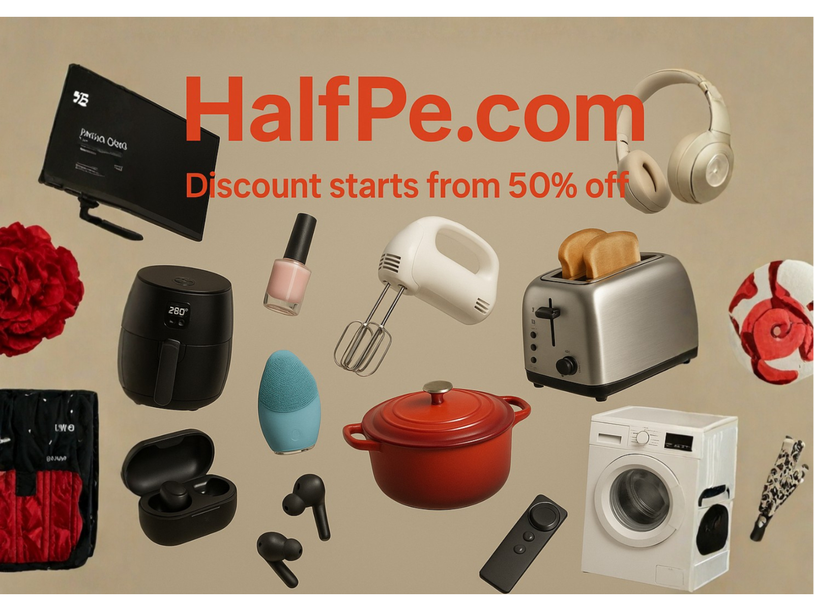 Shop Smarter: Every Discount Starts at 50% Off on HalfPe! Shop Smarter: Every Discount Starts at 50% Off on HalfPe!