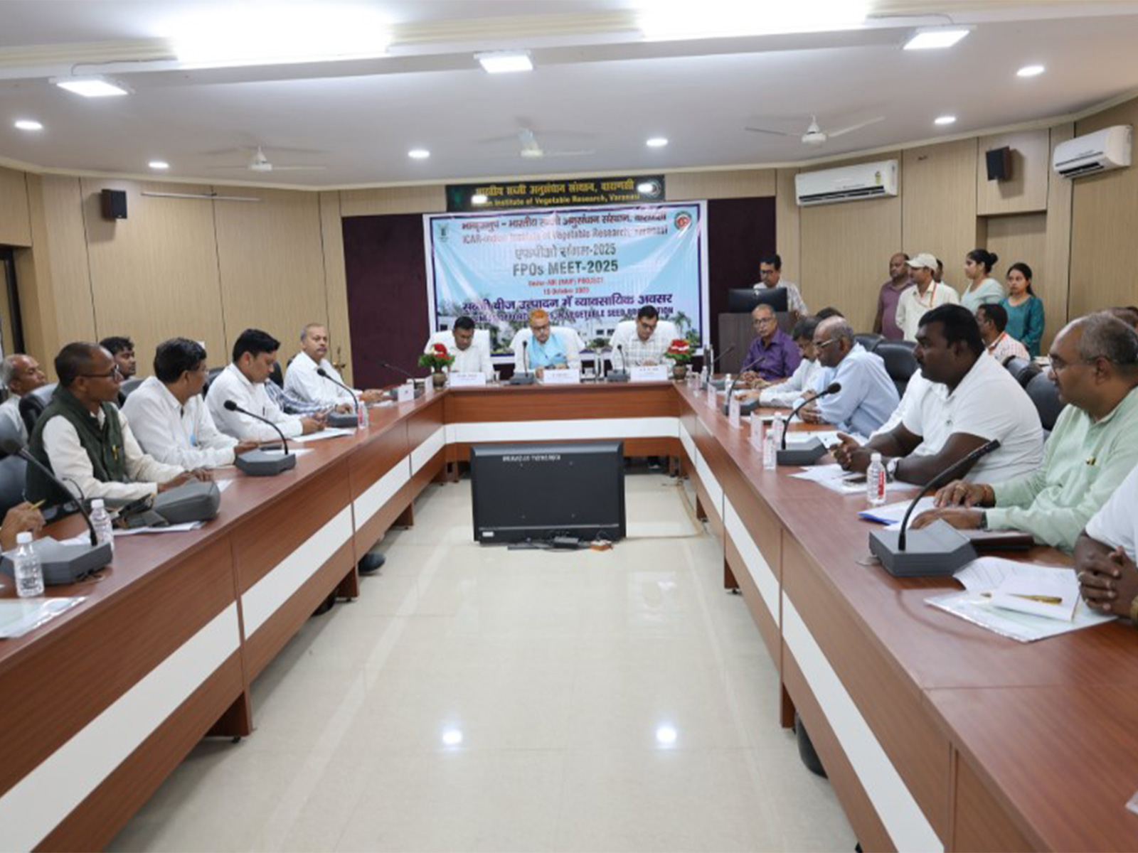 FPO Sangam-2025 organised at ICAR-IIVR (Photo/X/ICAR-IIVR) FPO Sangam-2025 organised at ICAR-IIVR (Photo/X/ICAR-IIVR)