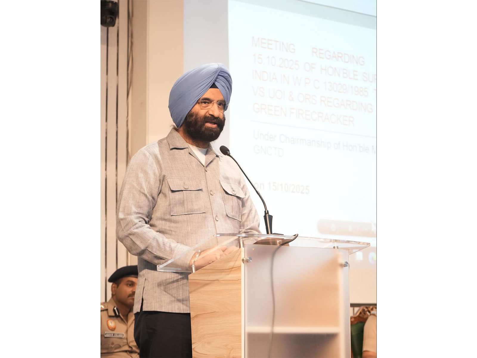 Delhi Environment Minister Manjinder Singh Sirsa (Photo/@mssirsa) Delhi Environment Minister Manjinder Singh Sirsa (Photo/@mssirsa)