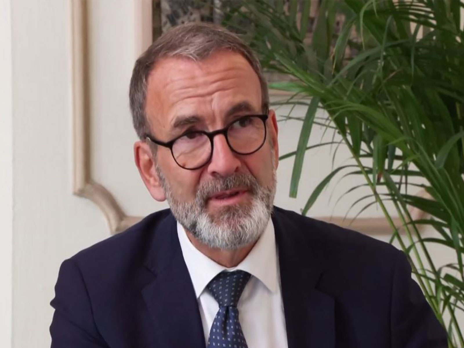 Martin Saladin, Head of the Promotion Activities Directorate at State Secretariat for Economic Affairs, SECO, Swiss govt (Photo/ANI) Martin Saladin, Head of the Promotion Activities Directorate at State Secretariat for Economic Affairs, SECO, Swiss govt (Photo/ANI)