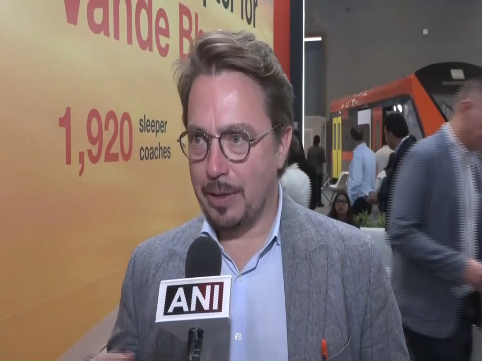 Nishunk Garg, Project Director, Vande Bharat-Rolling Stock, KINET Railway Solutions Ltd (Photo/ANI) Nishunk Garg, Project Director, Vande Bharat-Rolling Stock, KINET Railway Solutions Ltd (Photo/ANI)