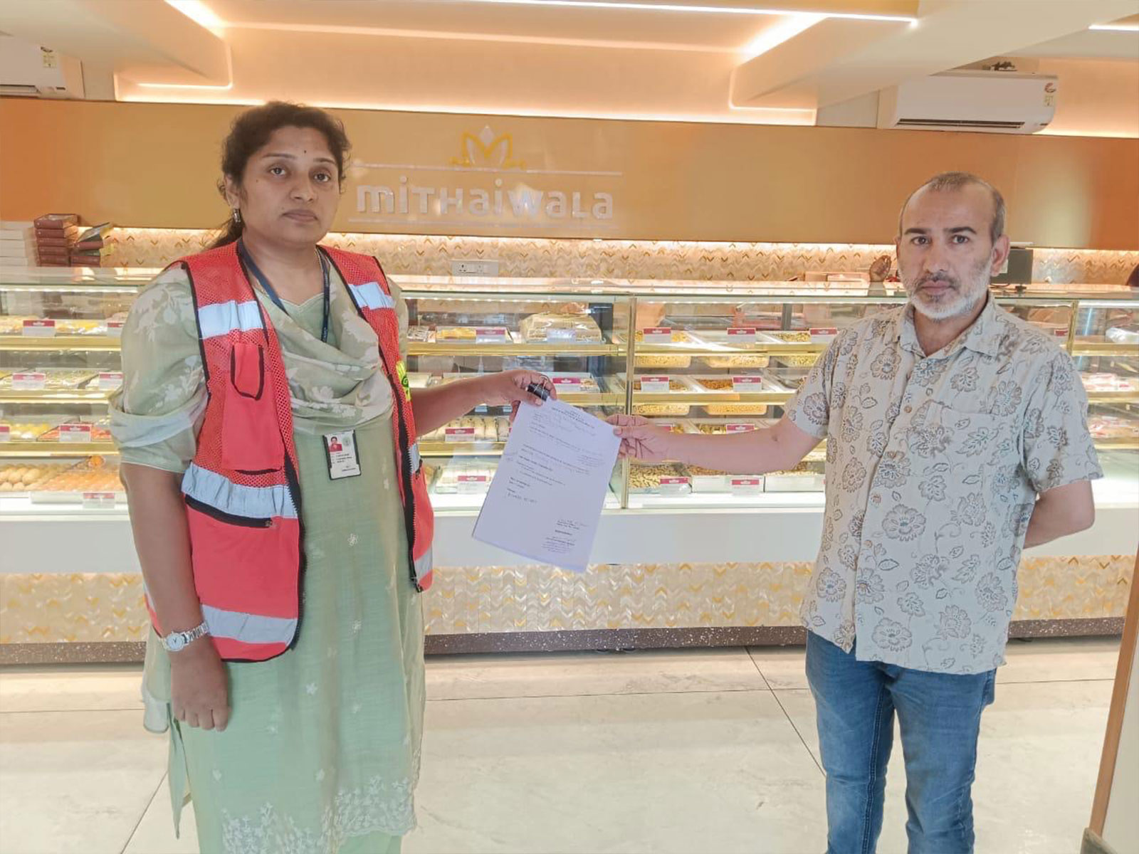 GHMC, Food Safety Wing, Surprise Inspection of Sweets Shops conducted (Photo/ANI) GHMC, Food Safety Wing, Surprise Inspection of Sweets Shops conducted (Photo/ANI)