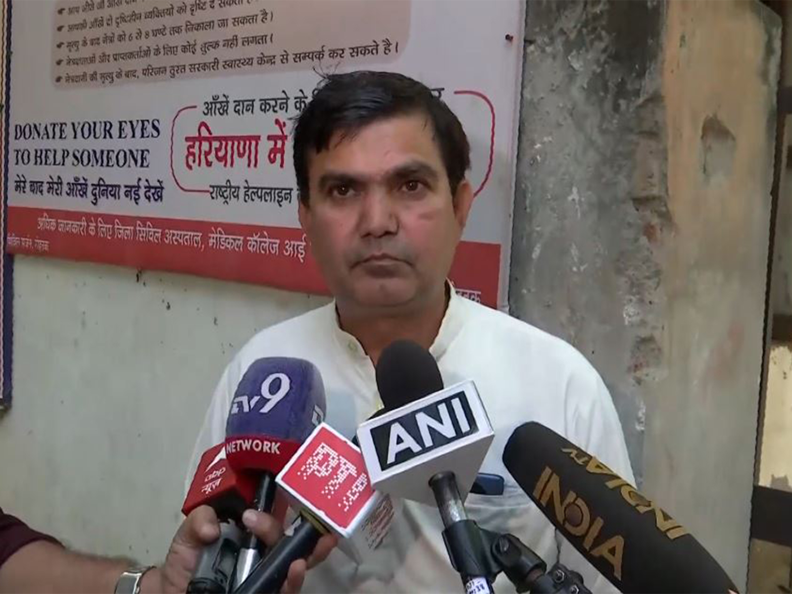ASI Sandeep's relative says cremation will take place today in Julana (Photo/ANI) ASI Sandeep's relative says cremation will take place today in Julana (Photo/ANI)