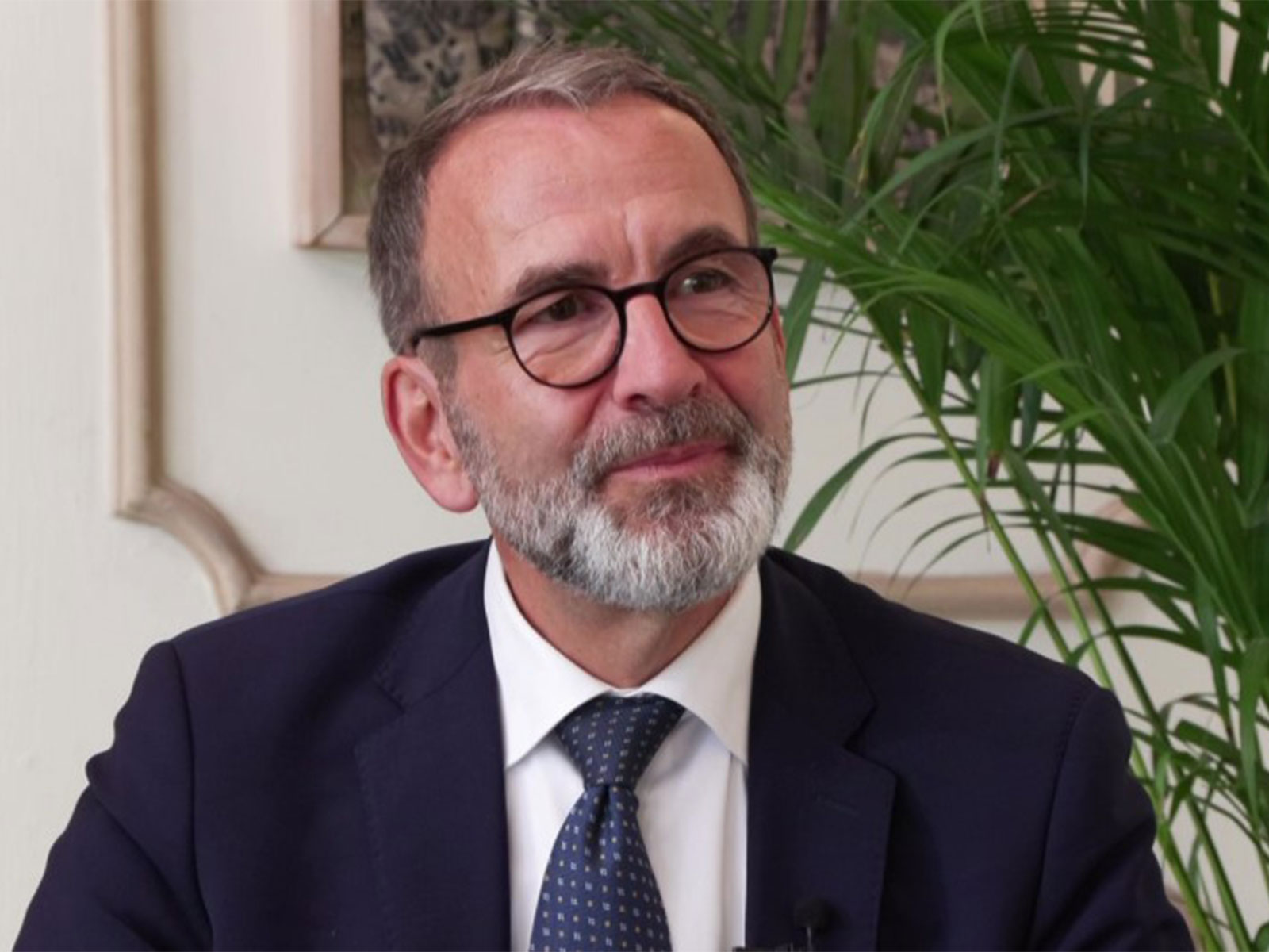 Martin Saladin, Head of the Promotion Activities Directorate at State Secretariat for Economic Affairs, SECO, Swiss govt (Photo/ANI) Martin Saladin, Head of the Promotion Activities Directorate at State Secretariat for Economic Affairs, SECO, Swiss govt (Photo/ANI)