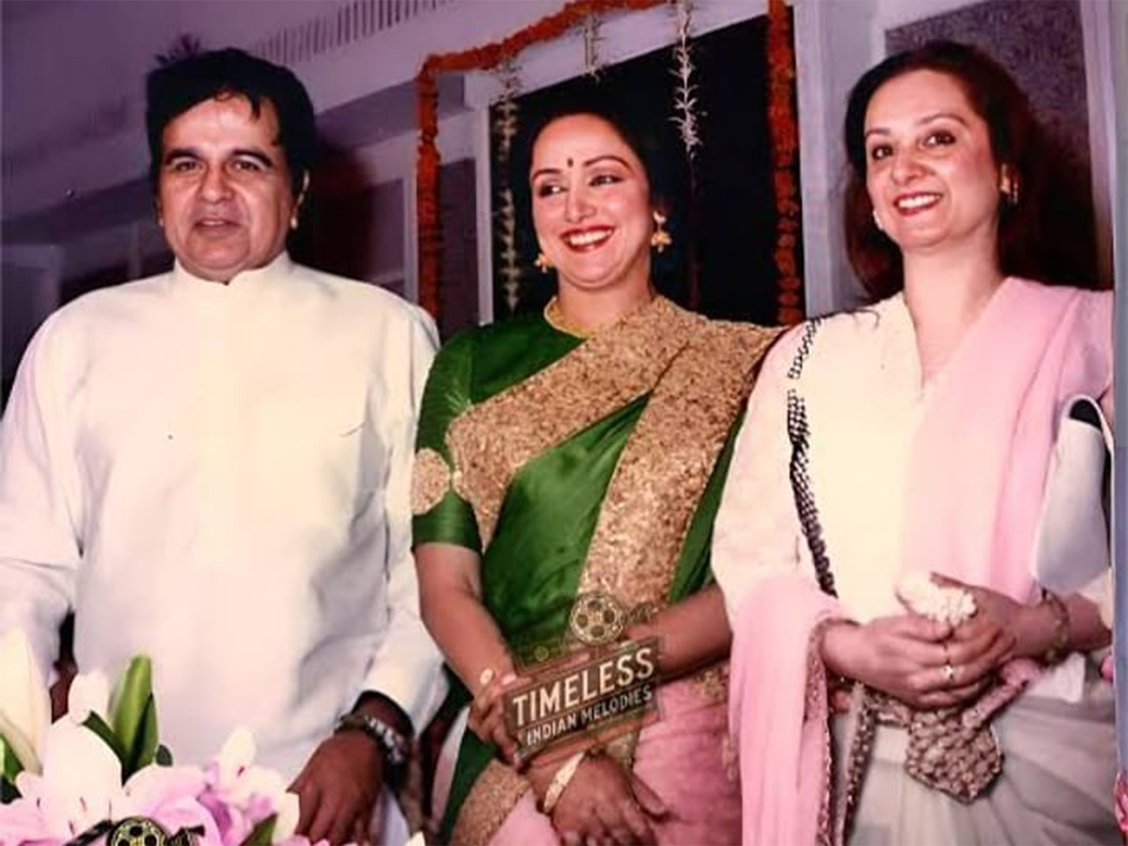 Dilip Kumar, Hema Malini and Saira Banu (Photo/instagram/@sairabanu) Dilip Kumar, Hema Malini and Saira Banu (Photo/instagram/@sairabanu)