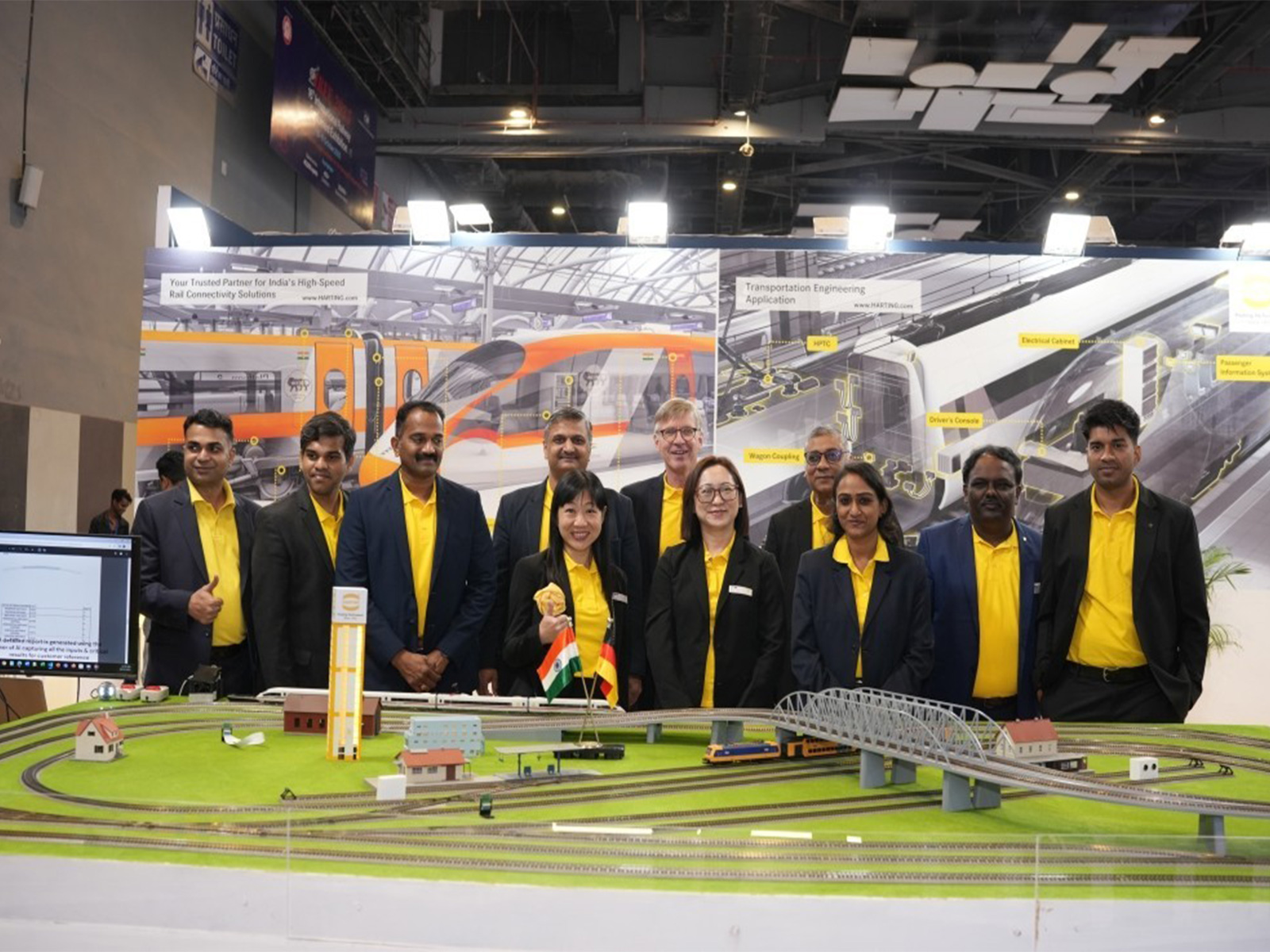 HARTING India Team in IREE 2025 HARTING India Team in IREE 2025