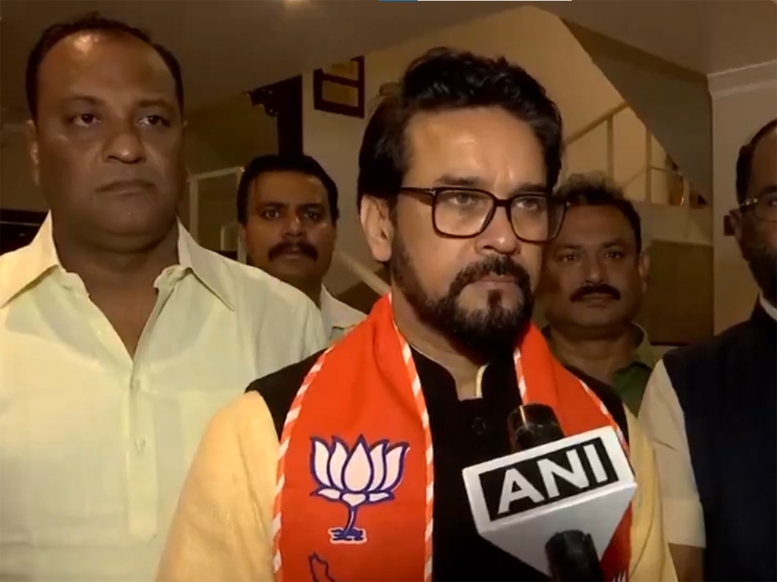 BJP MP Anurag Thakur (Photo/ANI) BJP MP Anurag Thakur (Photo/ANI)