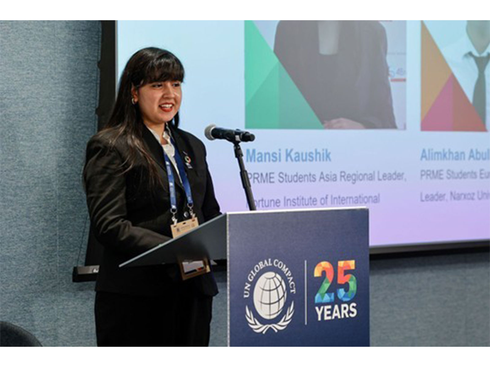 FIIB Student Represents South and Central Asia at the United Nations General Assembly (UNGA) Week 2025 in New York FIIB Student Represents South and Central Asia at the United Nations General Assembly (UNGA) Week 2025 in New York