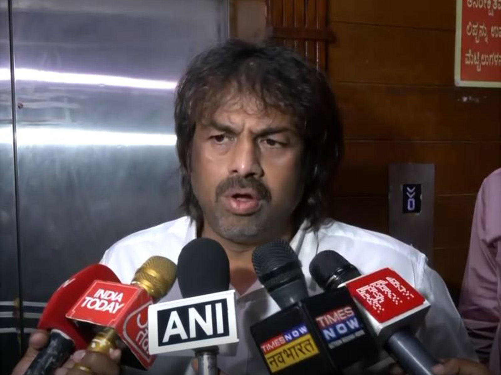 Karnataka Education Minsiter Madhu Bangarappa. (Photo/ANI)