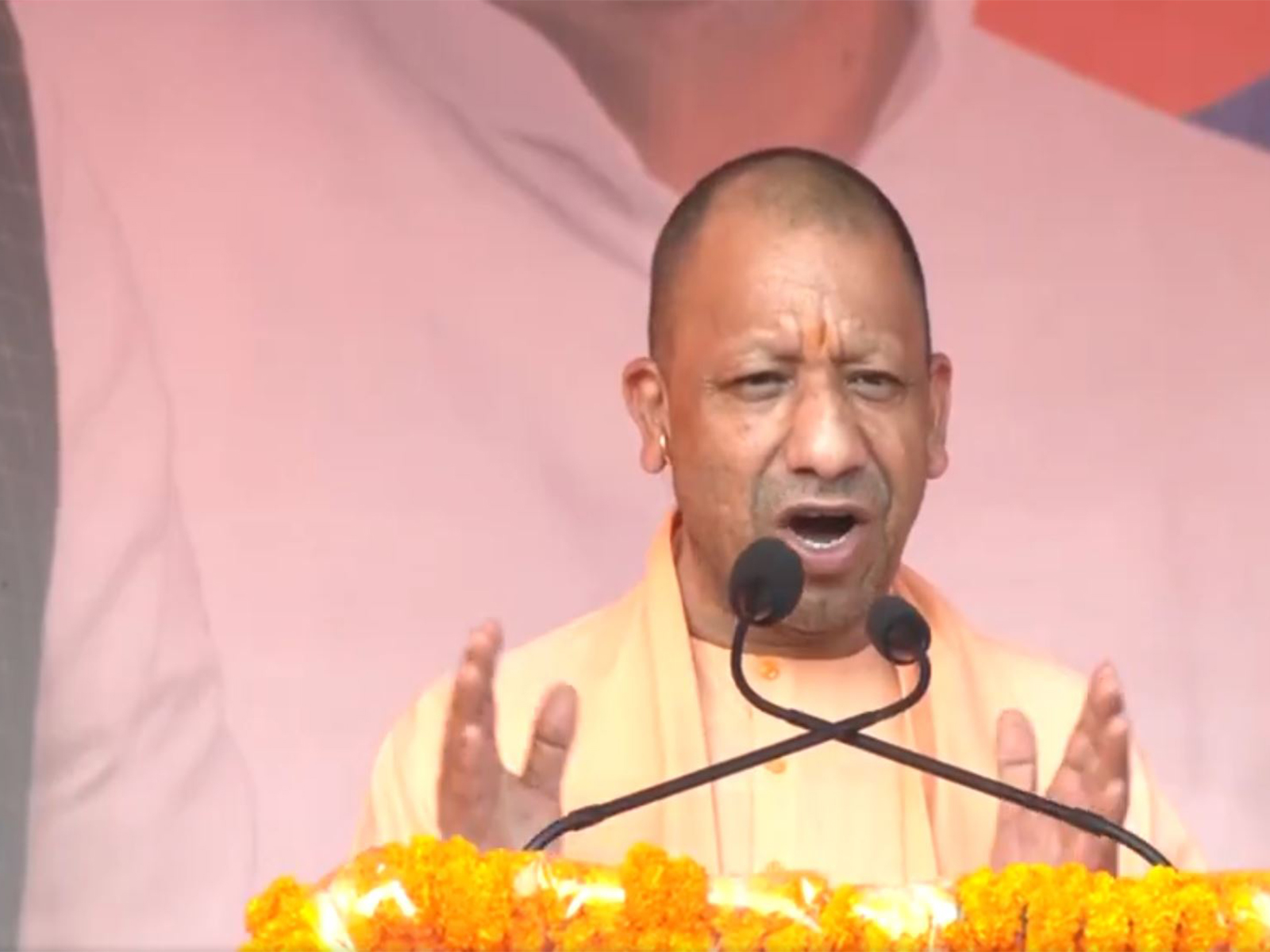 Uttar Pradesh Chief Minister Yogi Adityanath addressing election rally in Bihar's Saharsa (Photo/ANI) Uttar Pradesh Chief Minister Yogi Adityanath addressing election rally in Bihar's Saharsa (Photo/ANI)