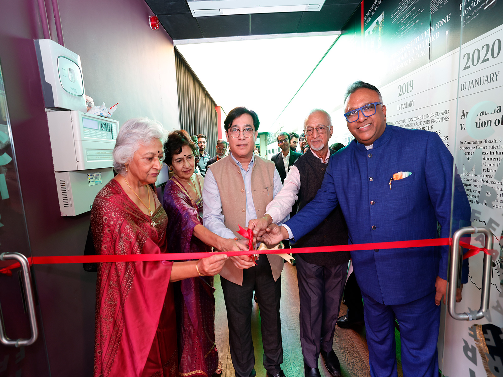 Exhibition to Honour Legacy of C.M. Poonacha, Constituent Assembly Member at the Constitution Museum in JGU Exhibition to Honour Legacy of C.M. Poonacha, Constituent Assembly Member at the Constitution Museum in JGU