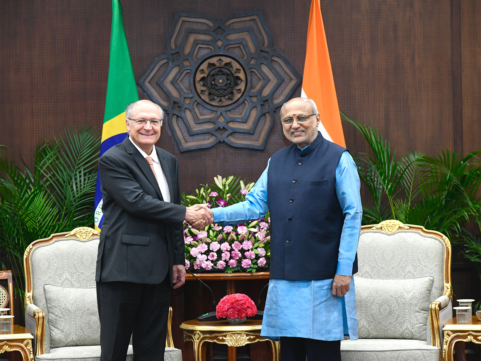 Brazilian Vice President Geraldo Alckmin meets Vice President CP Radhakrishnan (Photo:X/ @VPIndia) Brazilian Vice President Geraldo Alckmin meets Vice President CP Radhakrishnan (Photo:X/ @VPIndia)