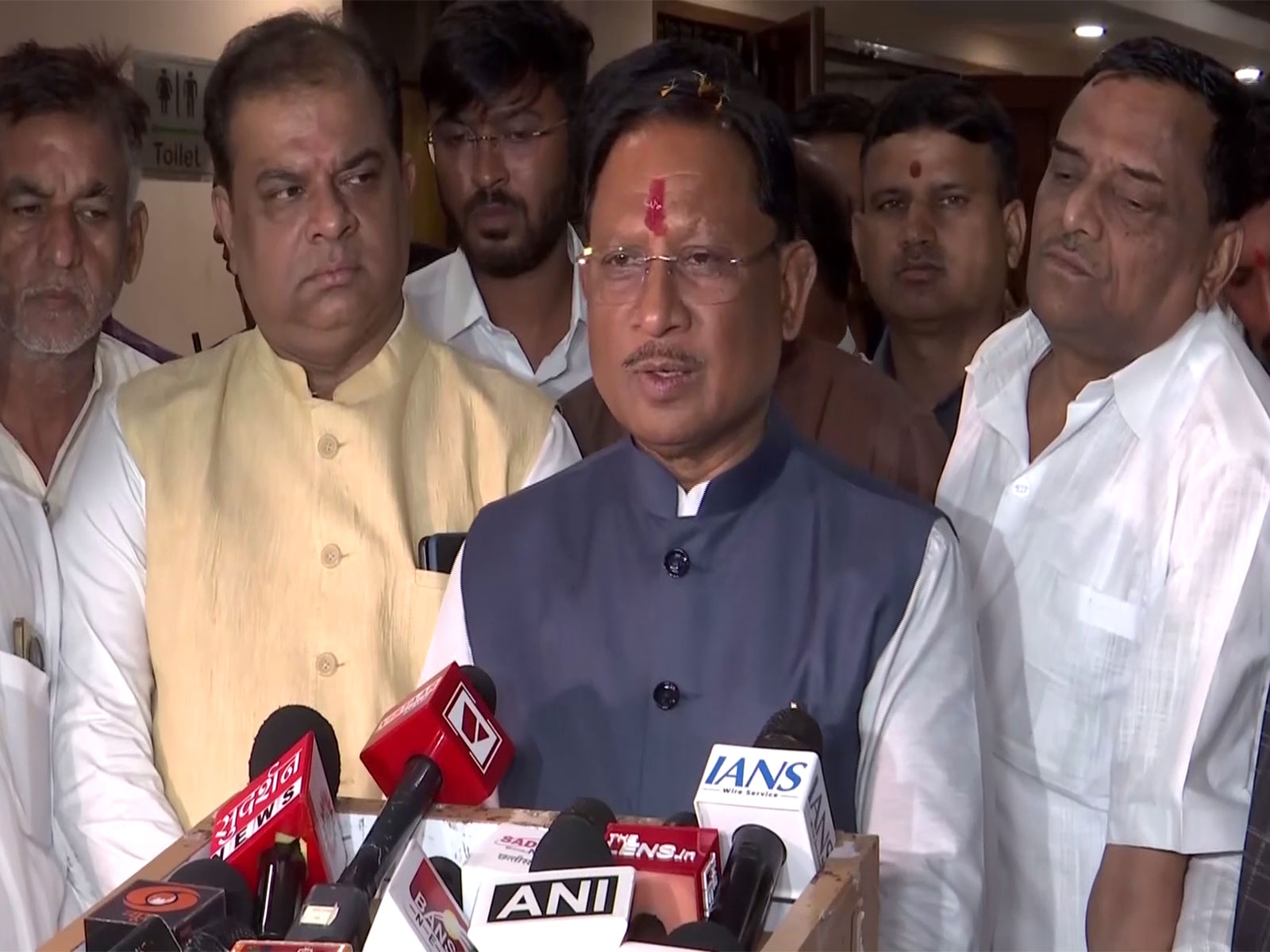 Chhattisgarh CM Vishnu Deo Sai (Photo/ANI) Chhattisgarh CM Vishnu Deo Sai (Photo/ANI)