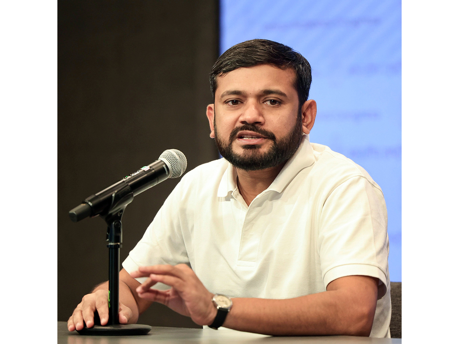 NSUI in-charge Kanhaiya Kumar (Photo/ANI) NSUI in-charge Kanhaiya Kumar (Photo/ANI)