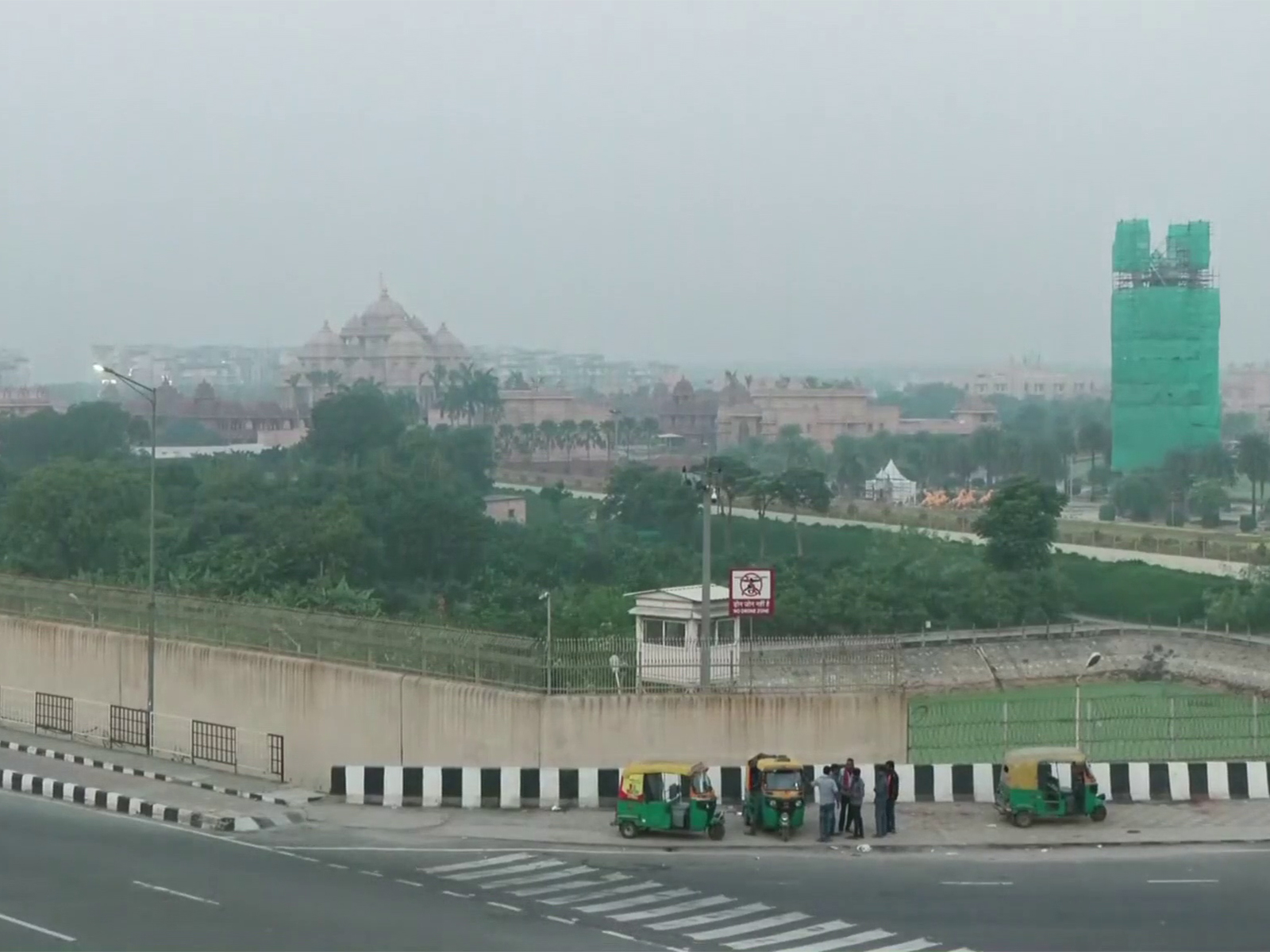 Visual from Akshardham (Photo/ANI) Visual from Akshardham (Photo/ANI)