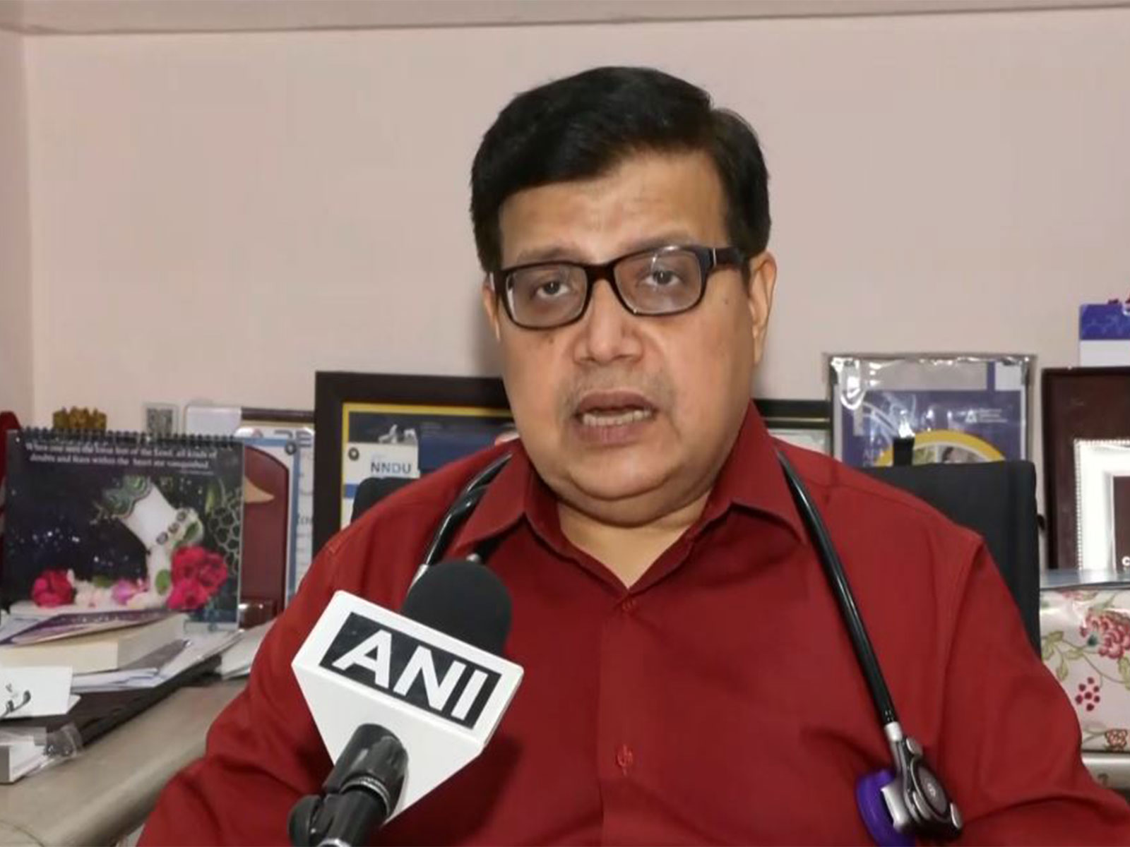 Apollo Hospital's Senior Consultant in Internal Medicine, Dr S. Chatterjee (Photo/ANI) Apollo Hospital's Senior Consultant in Internal Medicine, Dr S. Chatterjee (Photo/ANI)