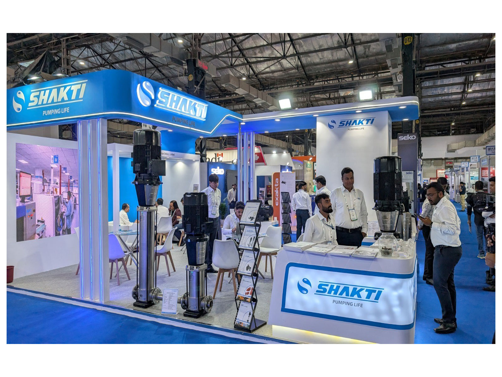 Shakti Pumps (India) Limited, exhibited solar and industrial pumping solutions at IFAT 2025 held in Mumbai Shakti Pumps (India) Limited, exhibited solar and industrial pumping solutions at IFAT 2025 held in Mumbai