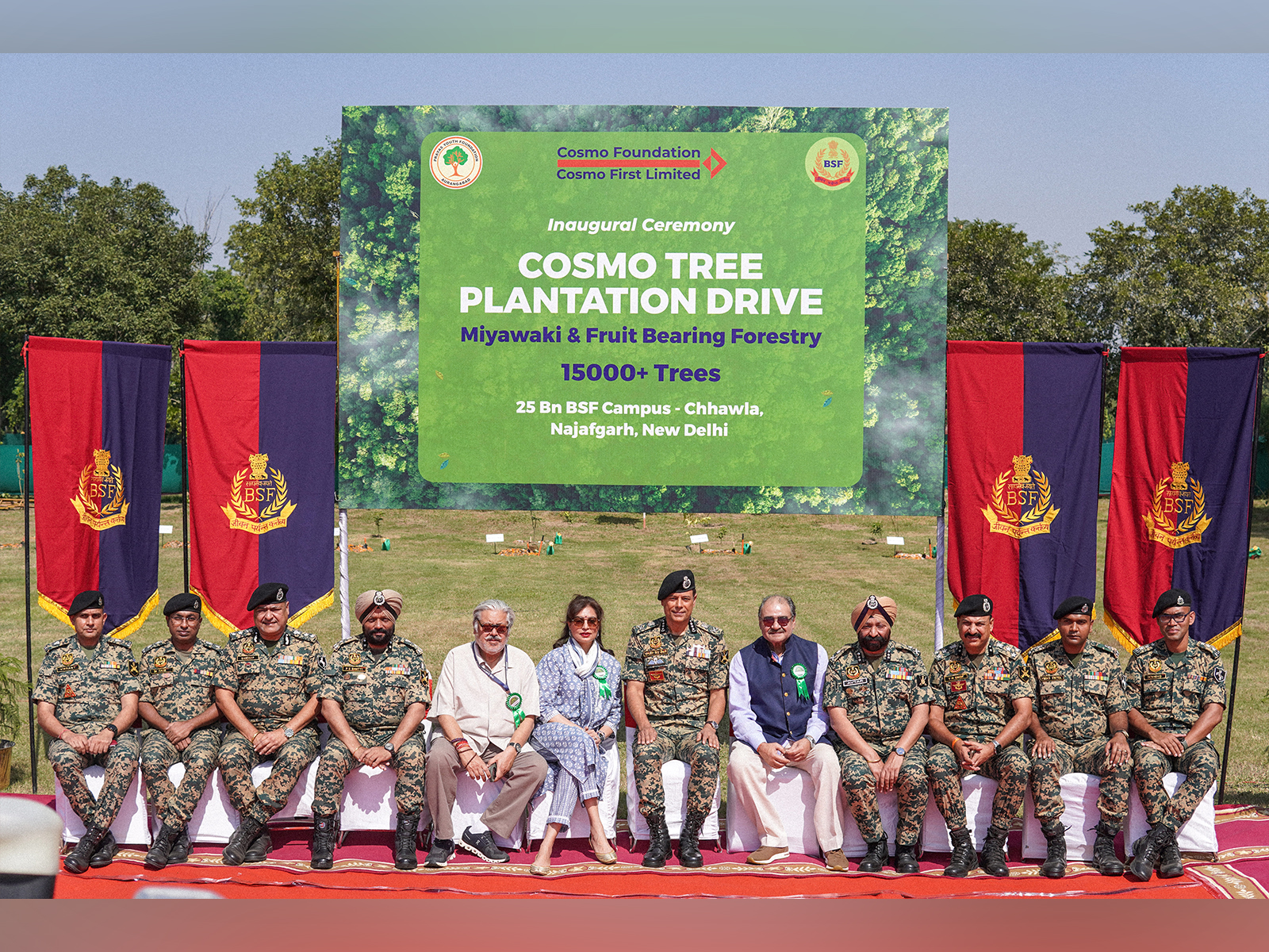 Cosmo Foundation, 25 Bn BSF plant 15,000 trees Cosmo Foundation, 25 Bn BSF plant 15,000 trees