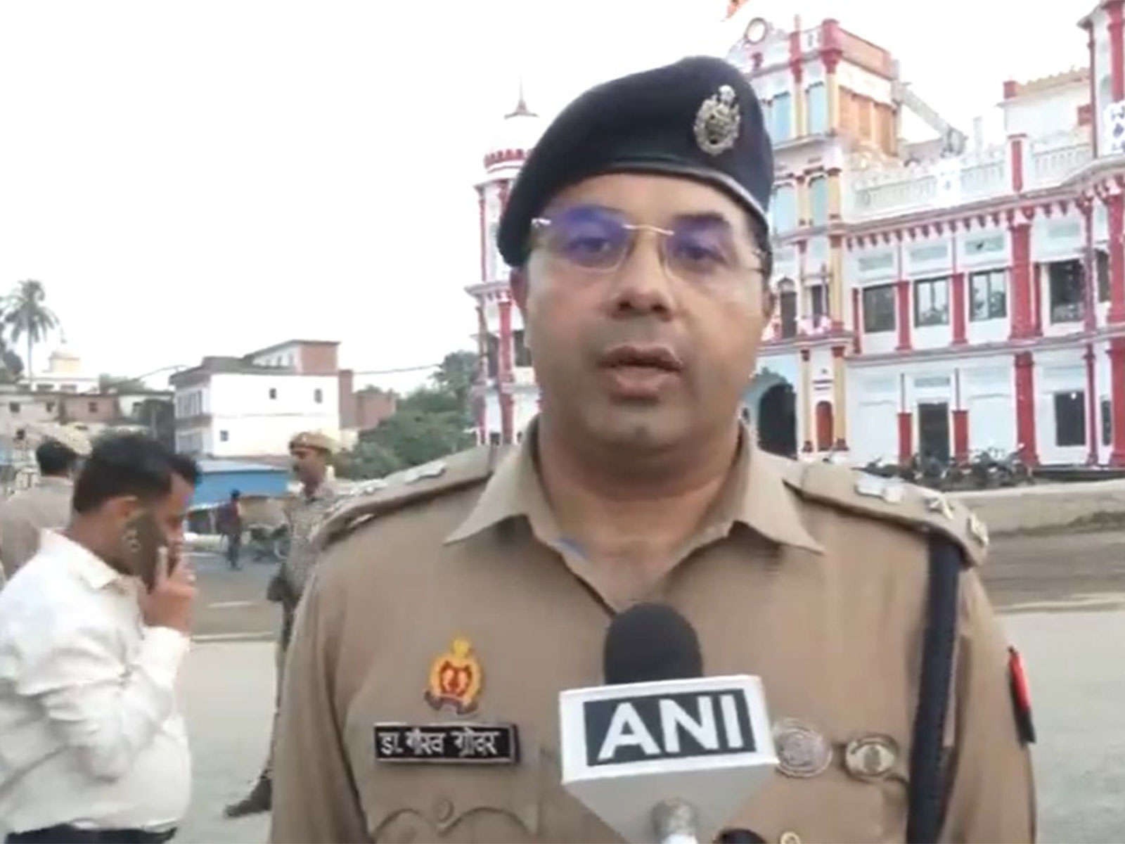 Ayodhya SSP Gaurav Grover (Photo/ANI) Ayodhya SSP Gaurav Grover (Photo/ANI)
