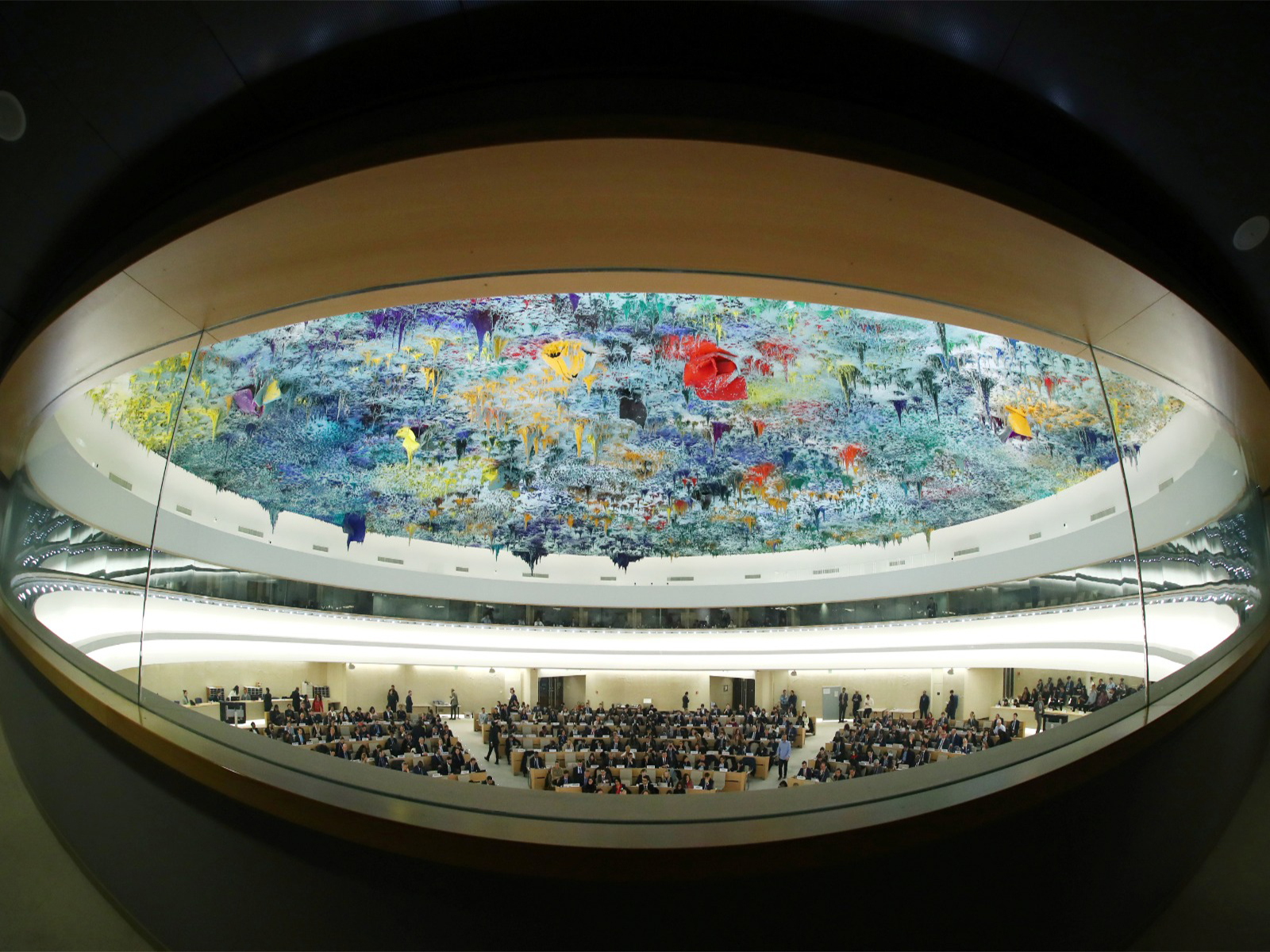 Human Rights Council Session in Geneva (Photo/Reuters)