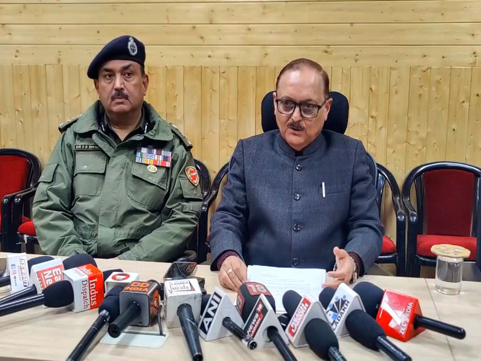 Dr. Pawan Kotwal, Chief Secretary of UT of Ladakh (Photo/ANI) Dr. Pawan Kotwal, Chief Secretary of UT of Ladakh (Photo/ANI)