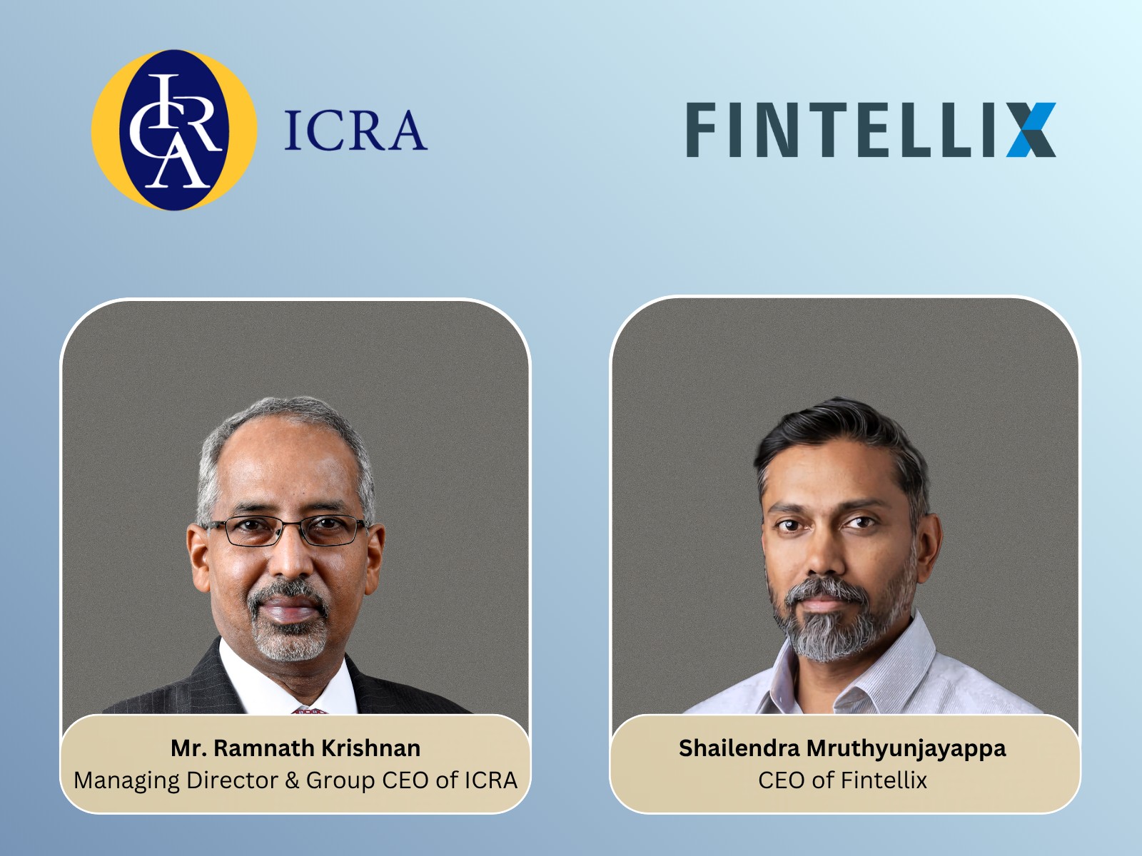 Fintellix Joins ICRA: Strategic Acquisition to Strengthen RegTech & Data Analytics Offerings Fintellix Joins ICRA: Strategic Acquisition to Strengthen RegTech & Data Analytics Offerings