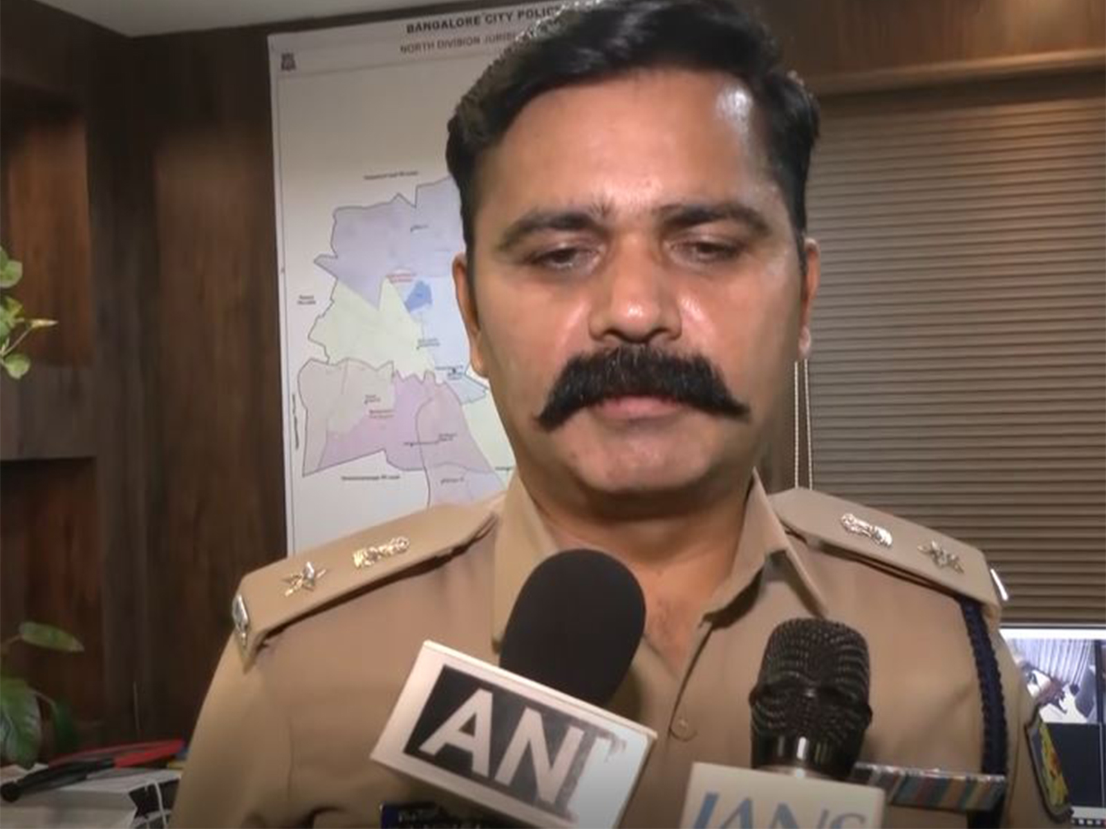North Bengaluru DCP Bs Nemagouda. (Photo/ANI) North Bengaluru DCP Bs Nemagouda. (Photo/ANI)