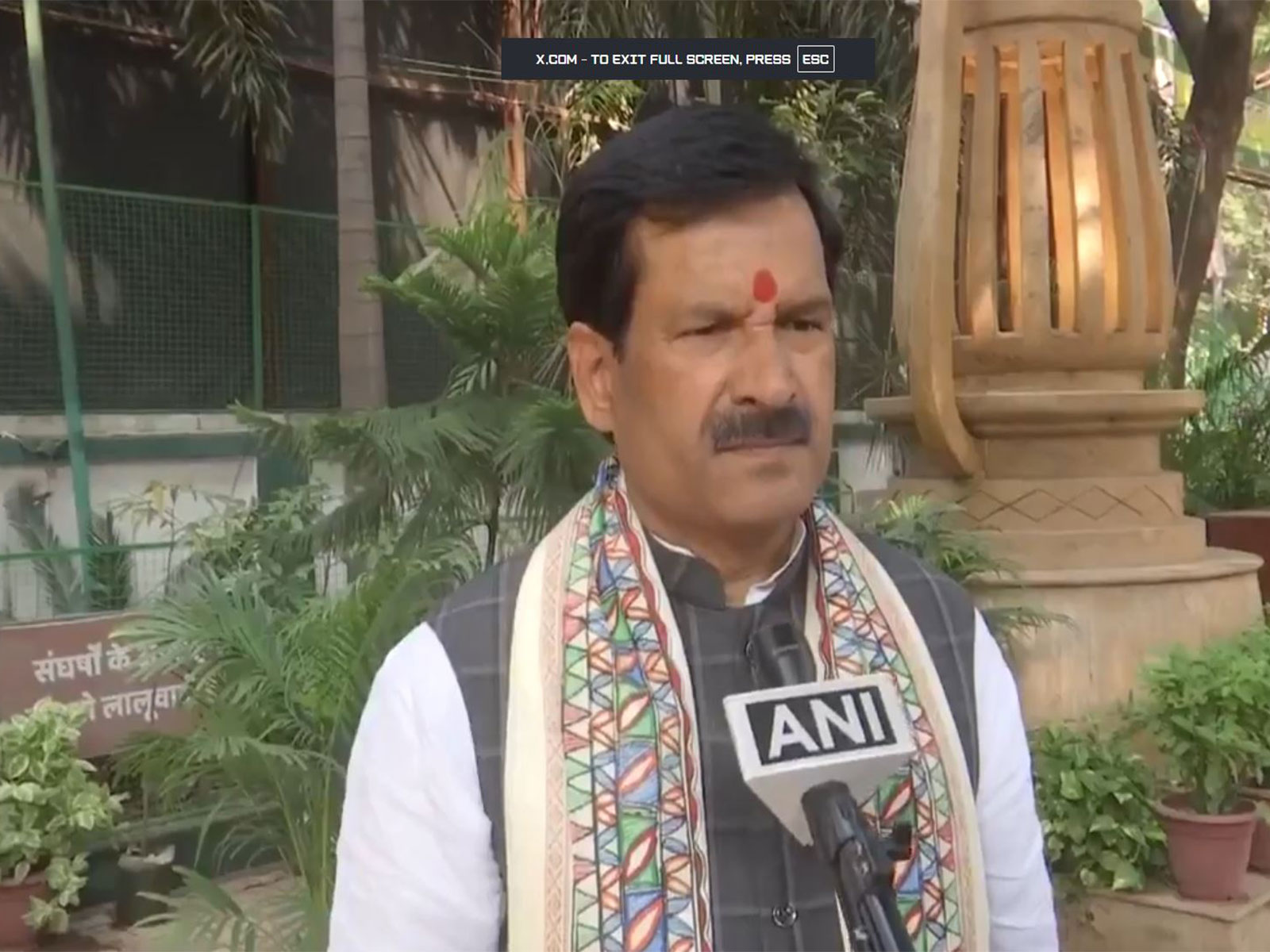 RJD Leader Mrityunjay Tiwari. (Photo/ANI) RJD Leader Mrityunjay Tiwari. (Photo/ANI)
