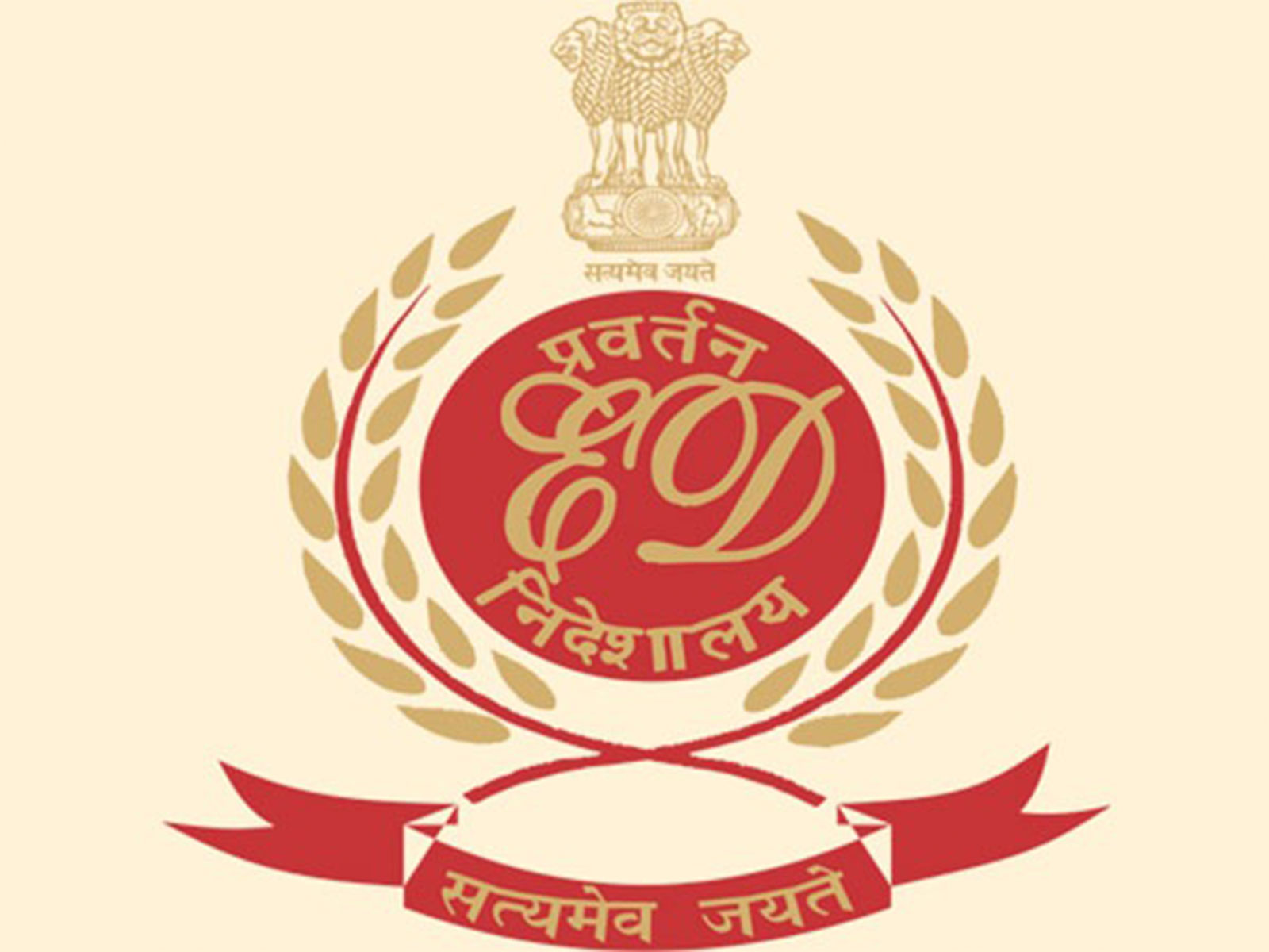 Enforcement Directorate logo (Photo/ANI) Enforcement Directorate logo (Photo/ANI)